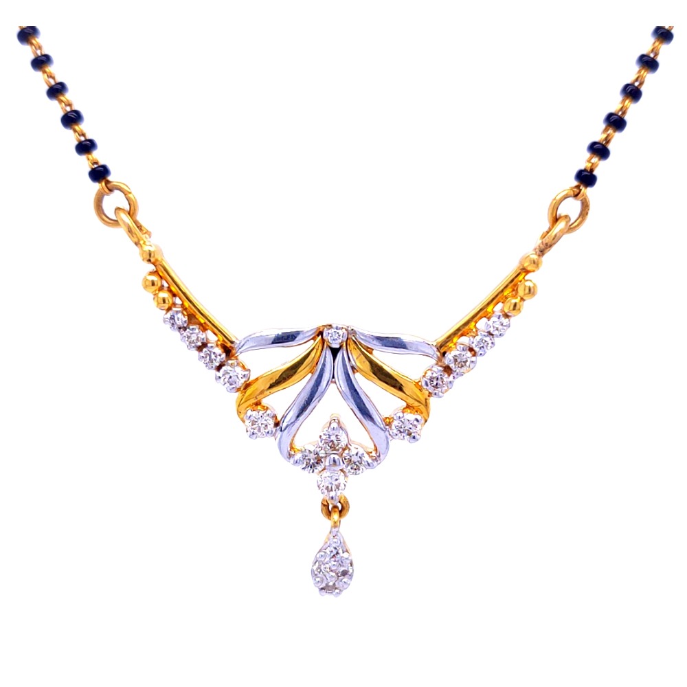 Indrani diamond mangalsutra