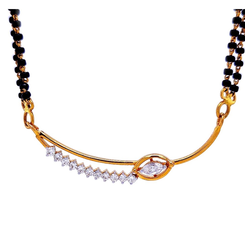 Ojasvini diamond mangalsutra - Image 3