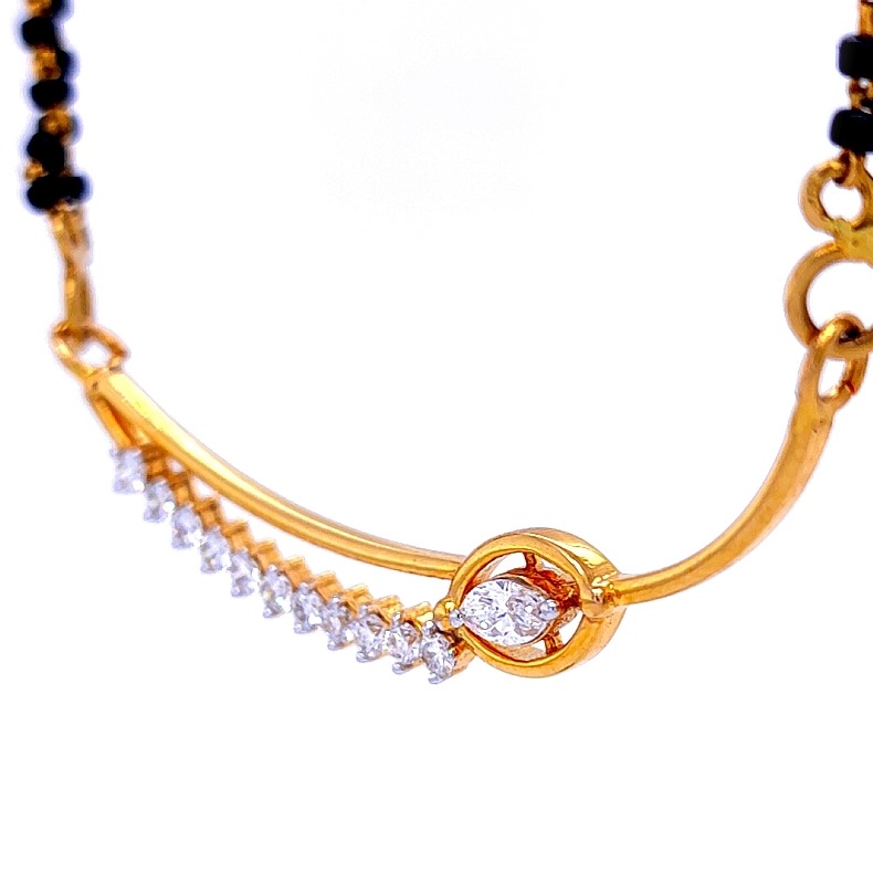 Ojasvini diamond mangalsutra - Image 2