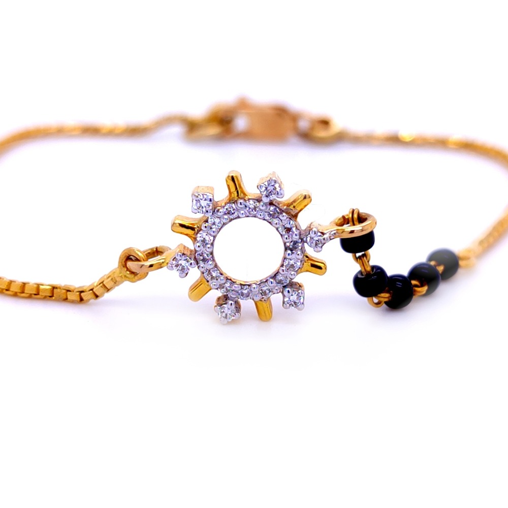 Sun shine diamond bracelet - Image 2