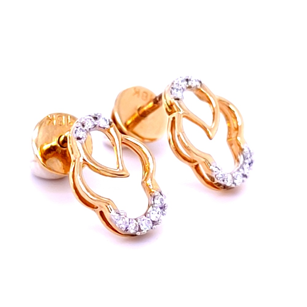 Rozabella diamond earring in gold - Image 2