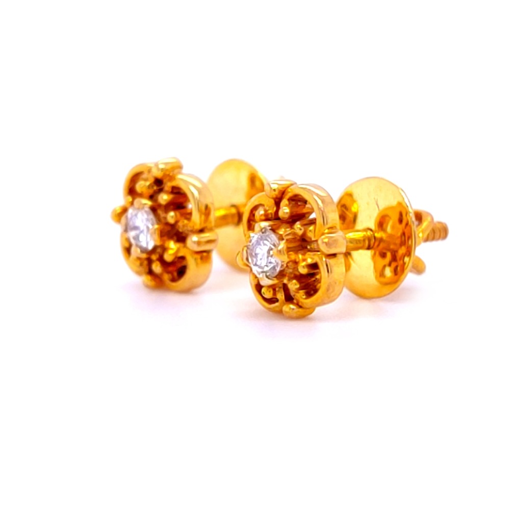 Italino diamond earring studs - Image 3