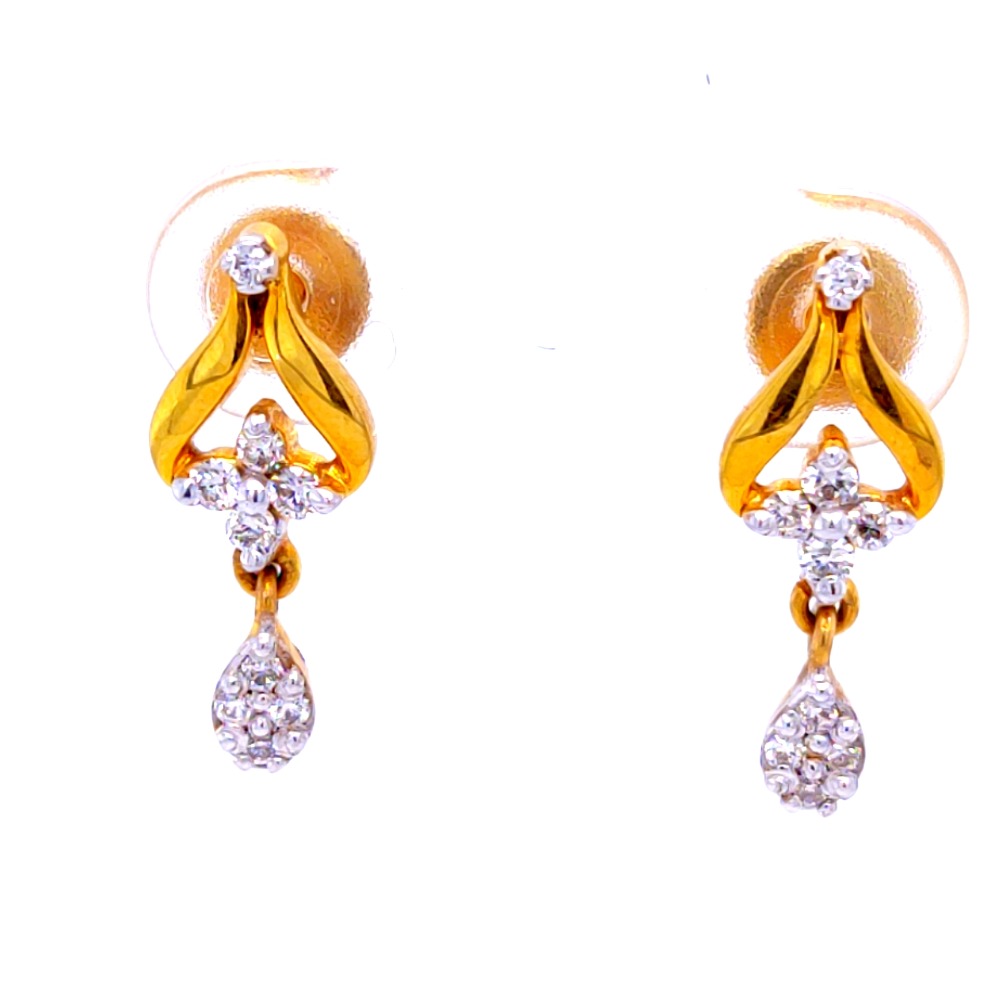 Anamika diamond earring drops for women - Image 2