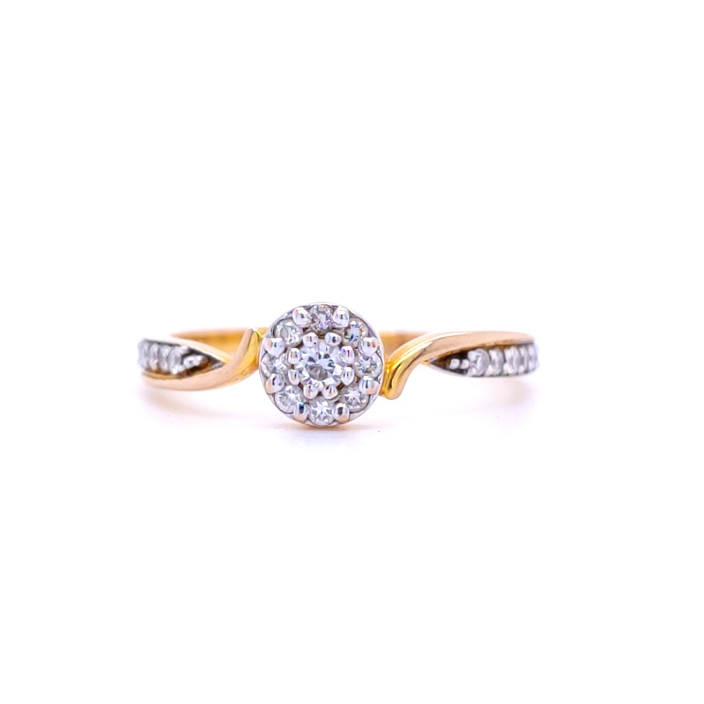 Imperia gold diamond ring for women - Image 2