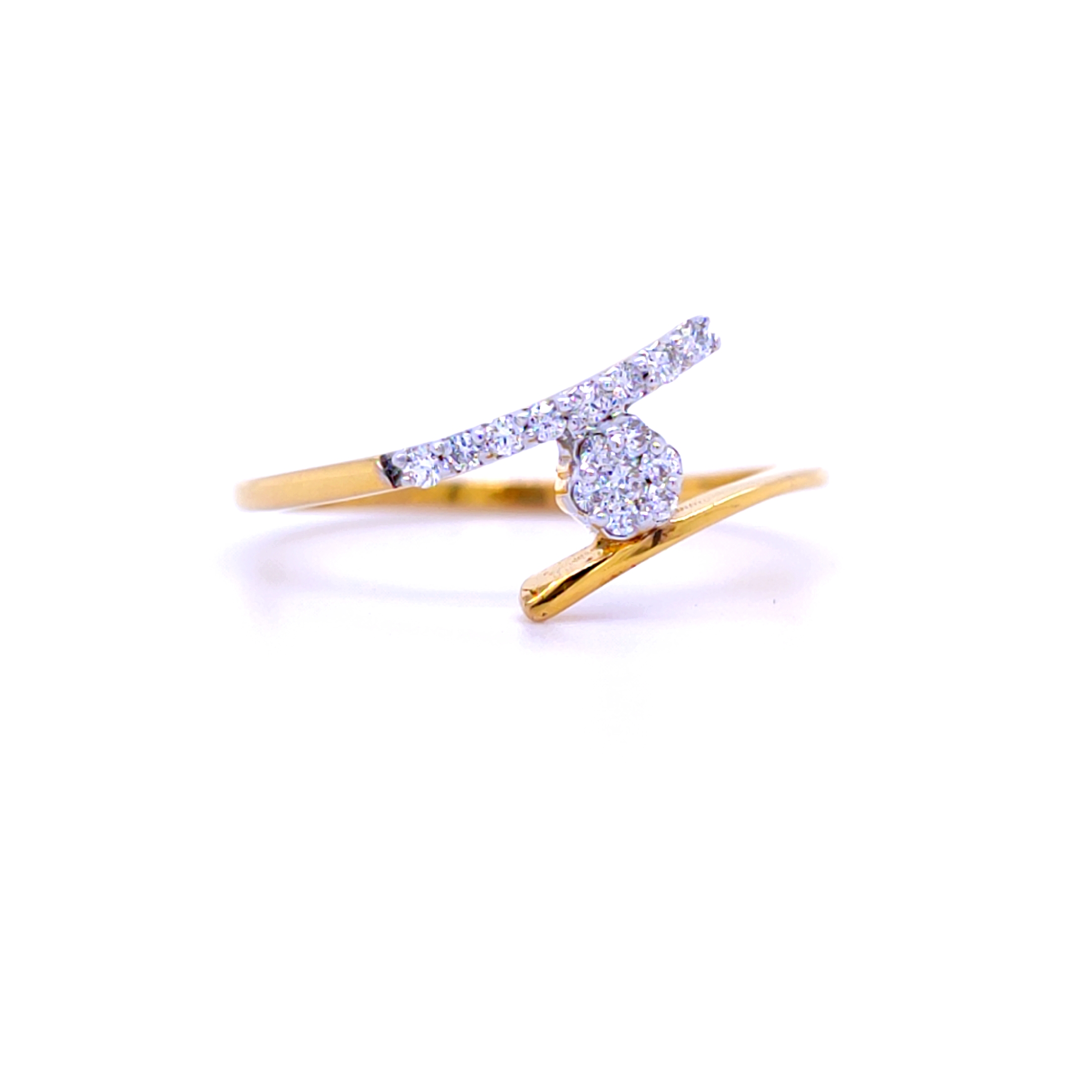 Glorious diamond flora in crossing band - Image 3