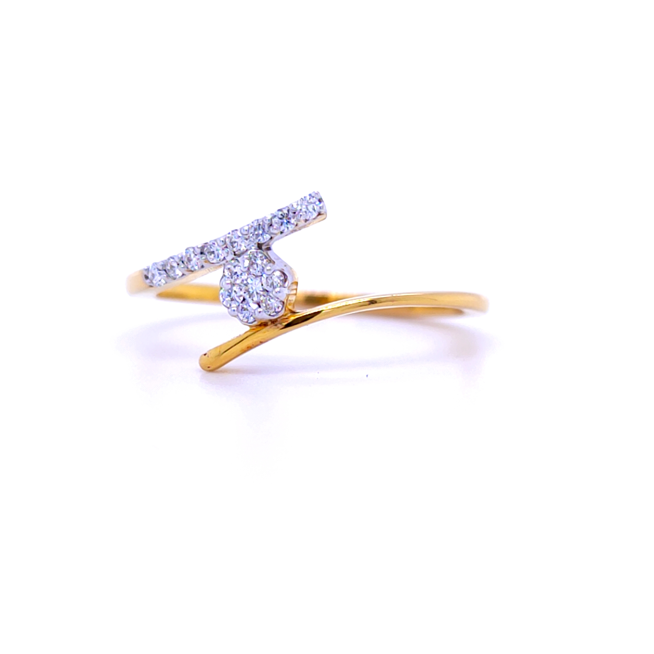 Glorious diamond flora in crossing band - Image 2
