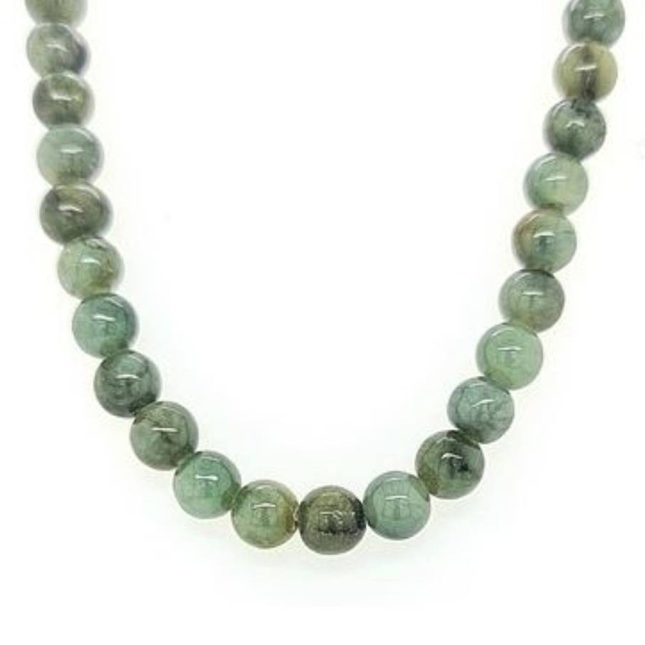 Sterling silver Princess Jade Mala
