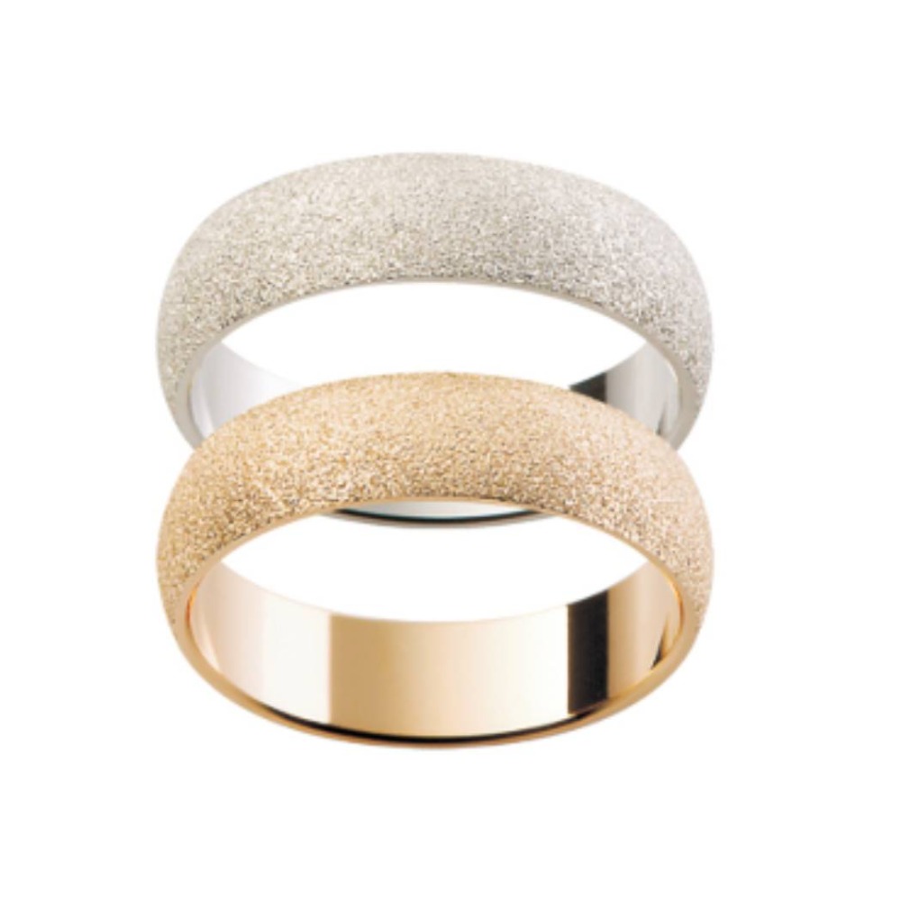 White Gold Meteor Ring