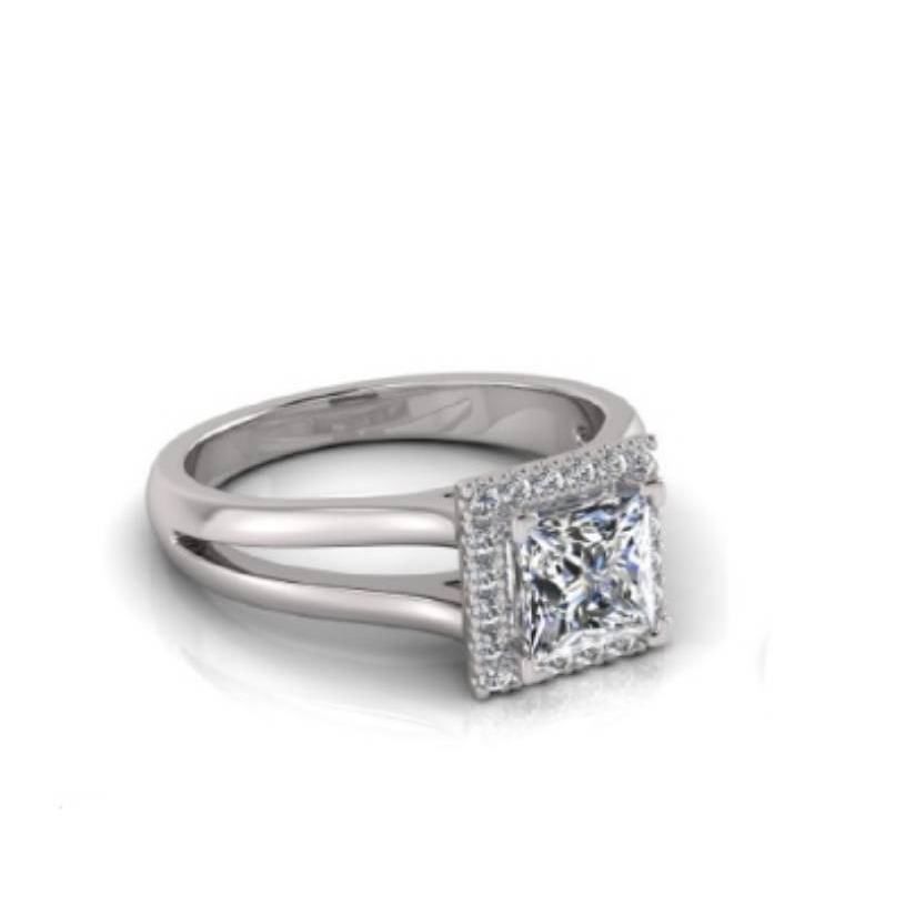 Gold And Diamond Fancy Ring
