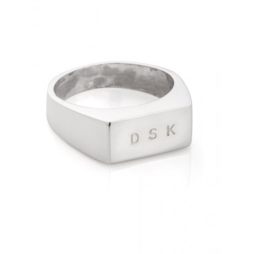 silver classic ring
