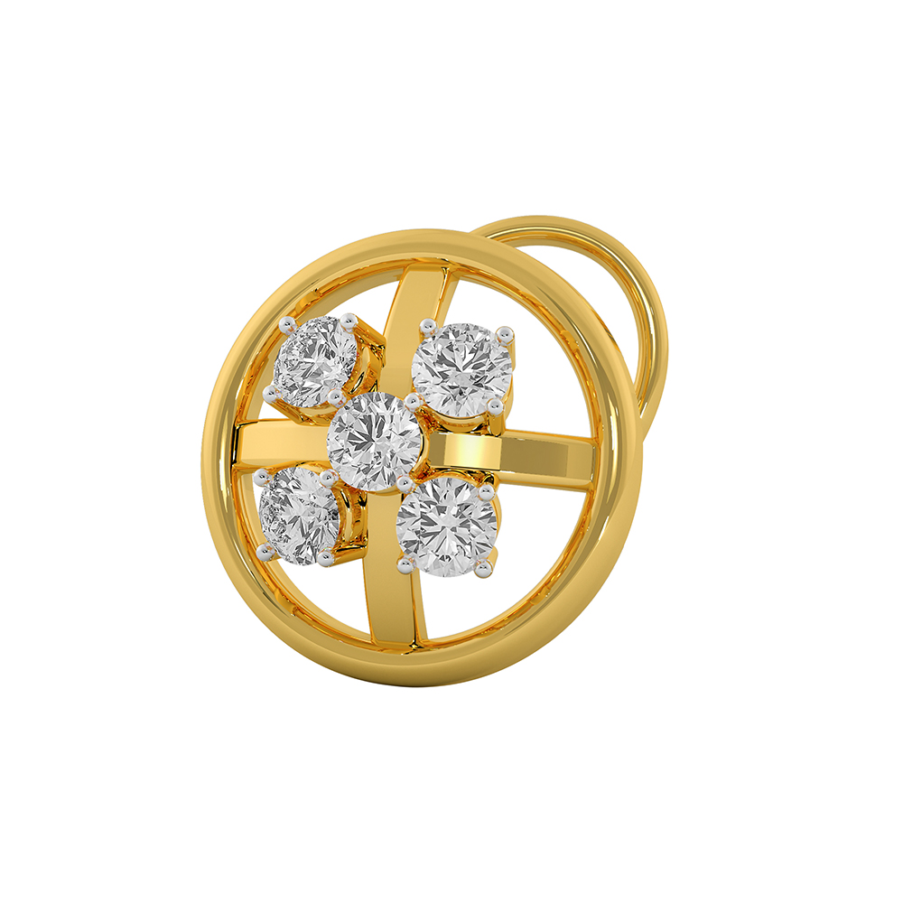 Staring diamonds nosepin - Image 3