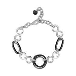 Sterling Silver Ceramics zirconia Bracelet