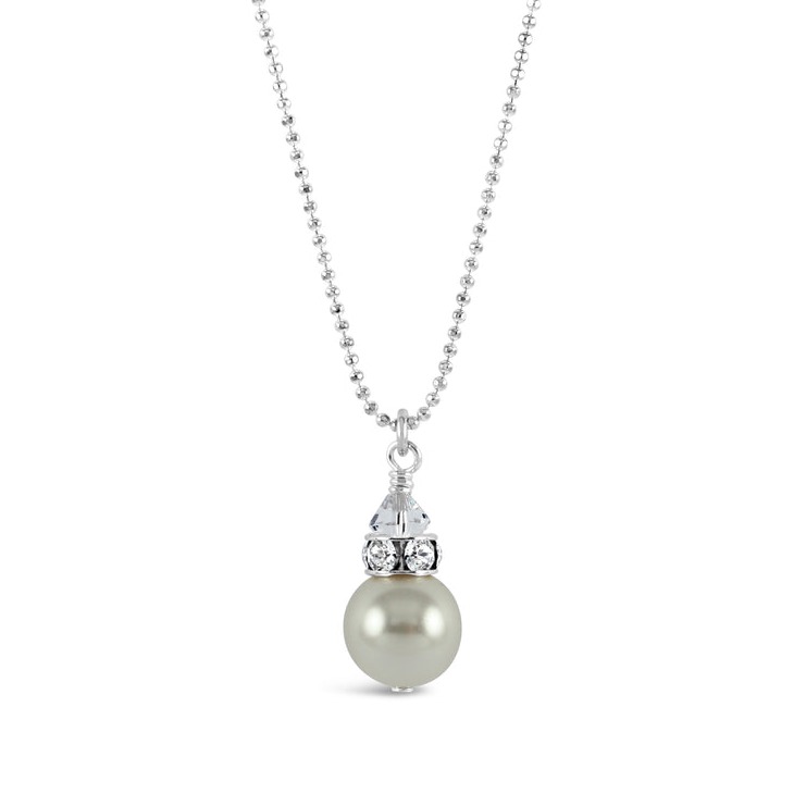 Silver Classical petite luxe necklace