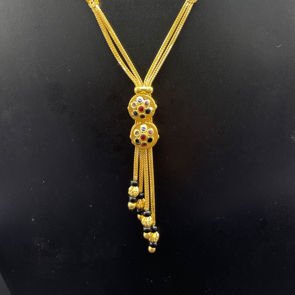 22carat fancy mangalsutra