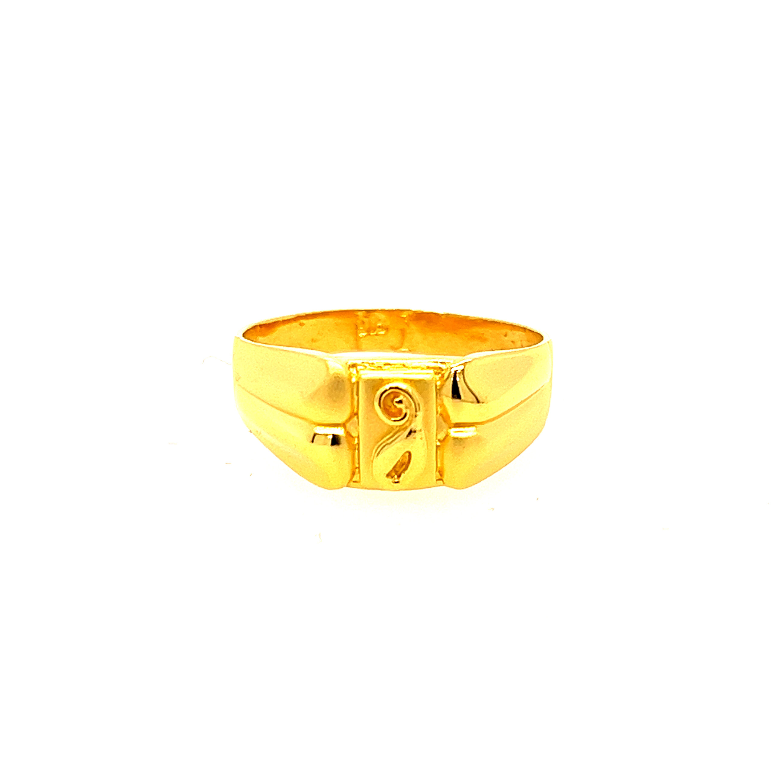 22k Yellow Gold Dream Plain Ring