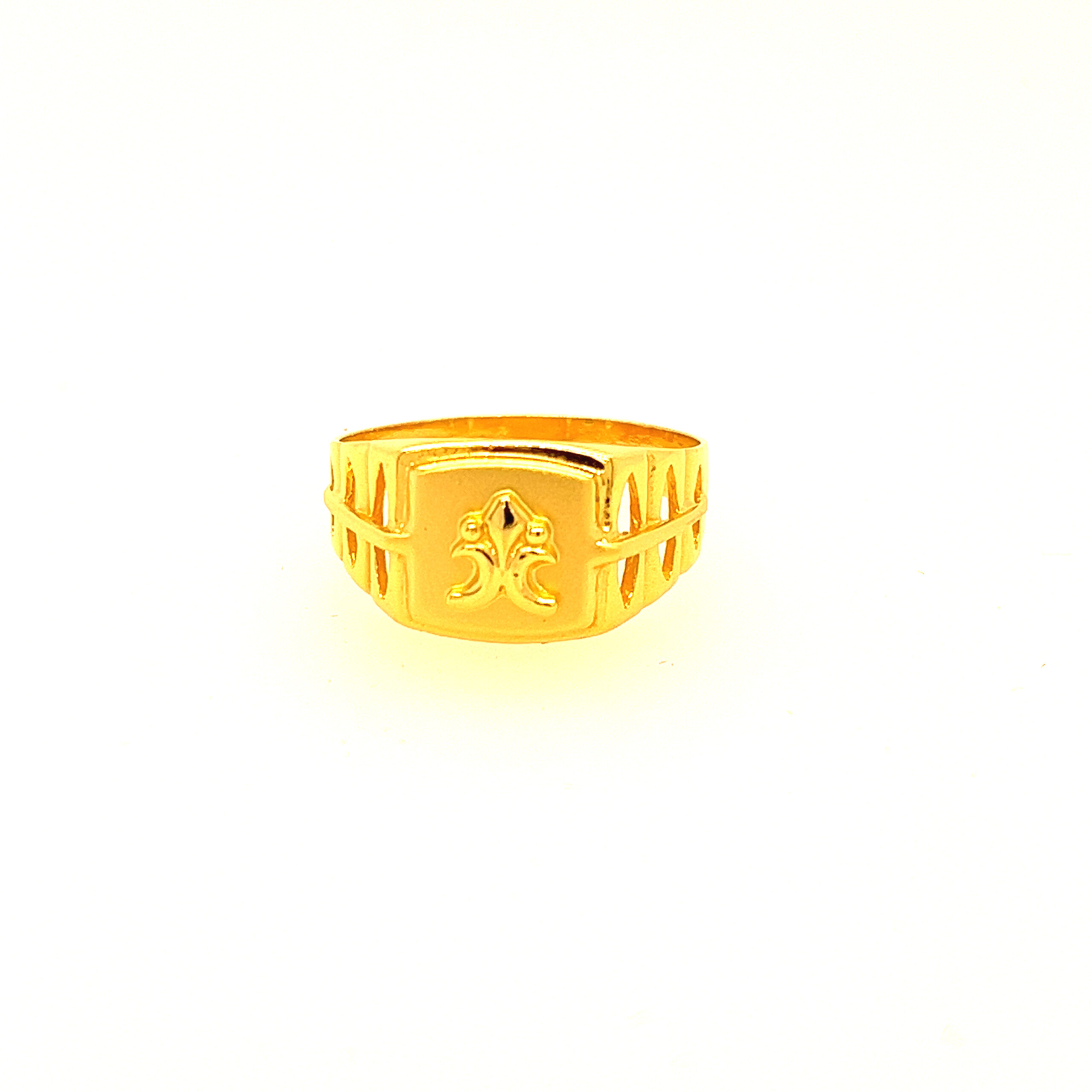 22k Yellow Gold Bond Plain Ring