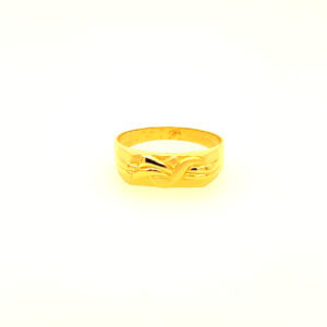 22k Yellow Gold Fantastic Plain Ring