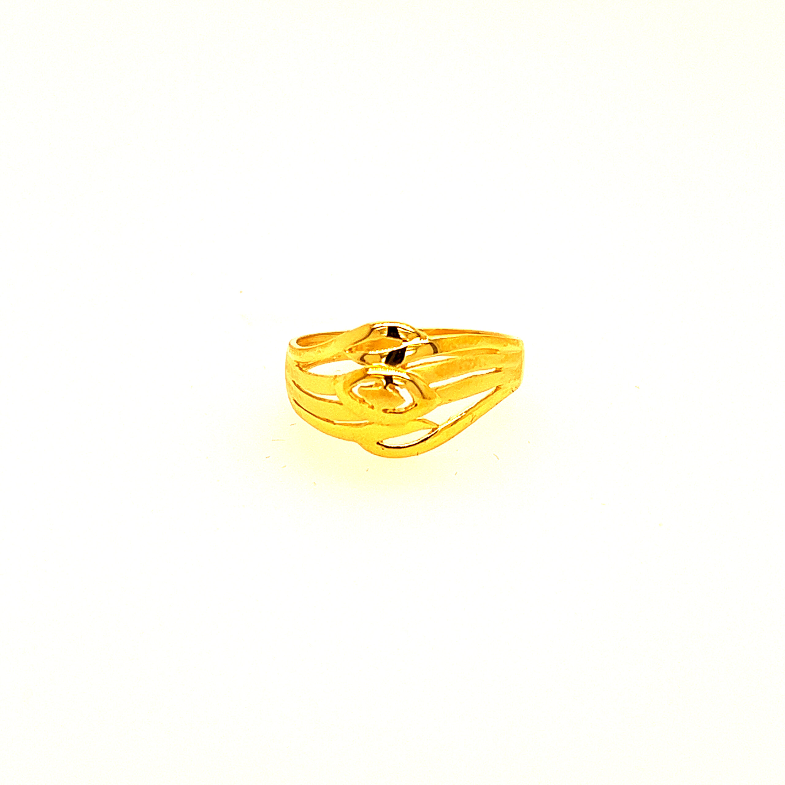 22k Gold Plain Classic Ring