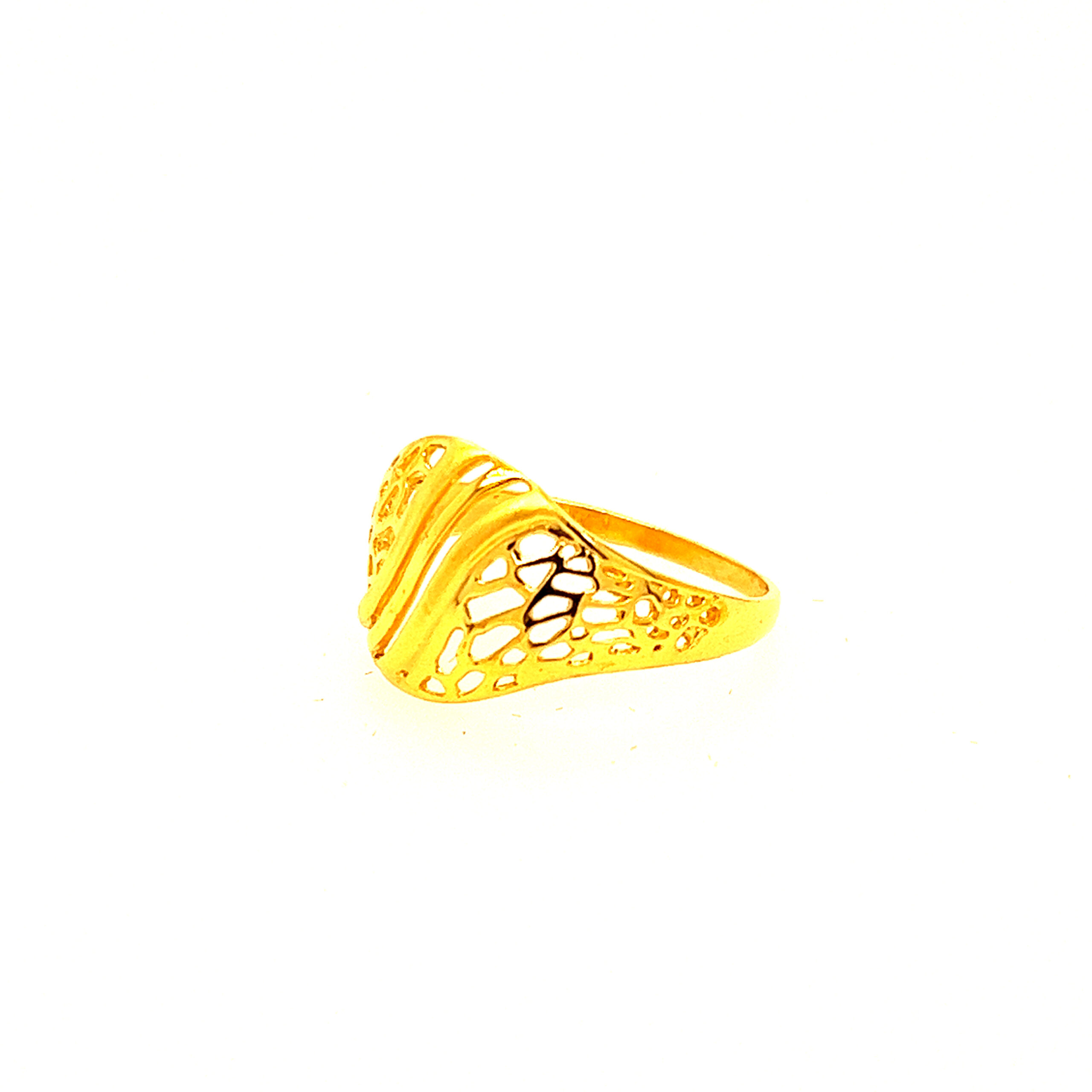 22k Gold Plain Mystic Dream Ring - Image 3