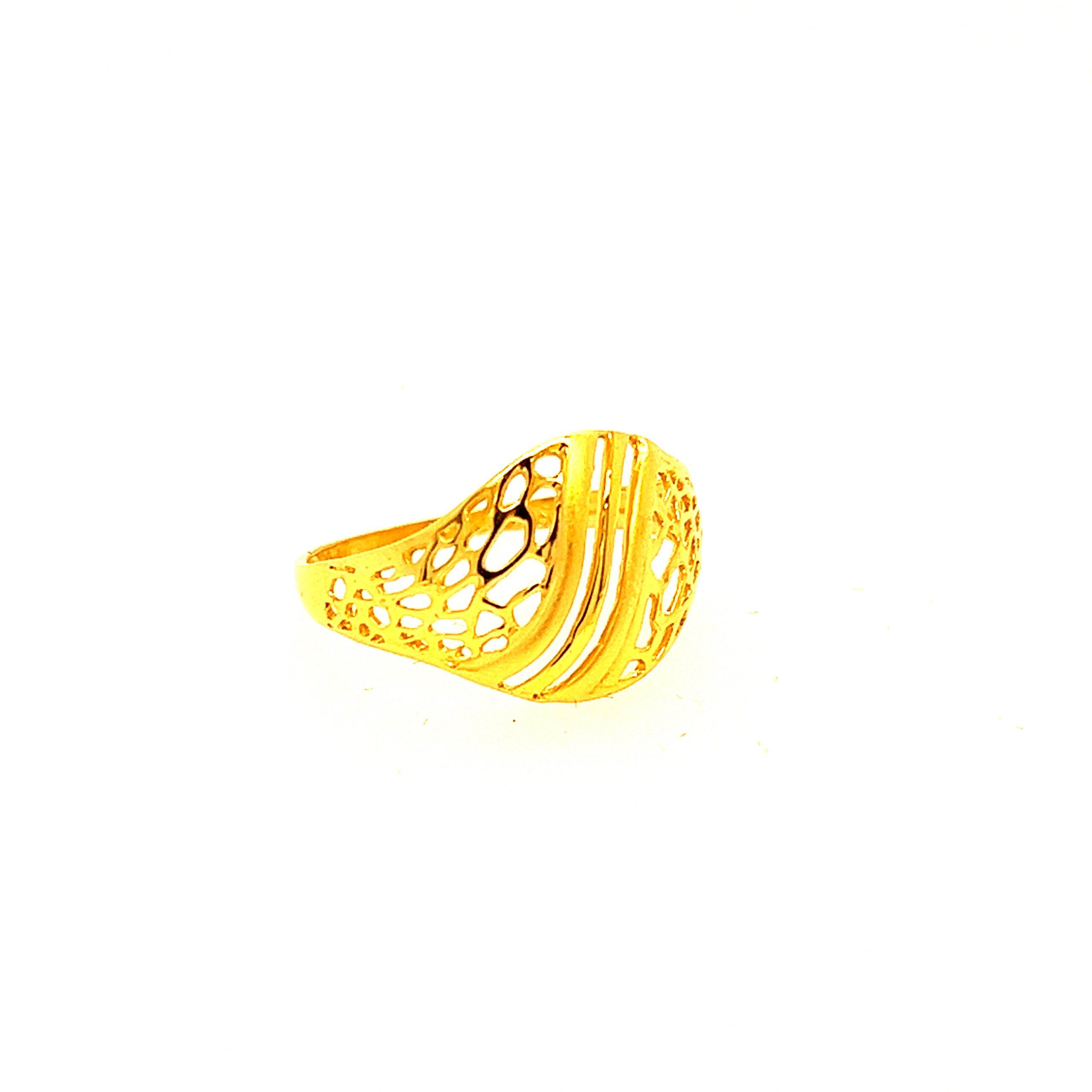 22k Gold Plain Mystic Dream Ring - Image 2