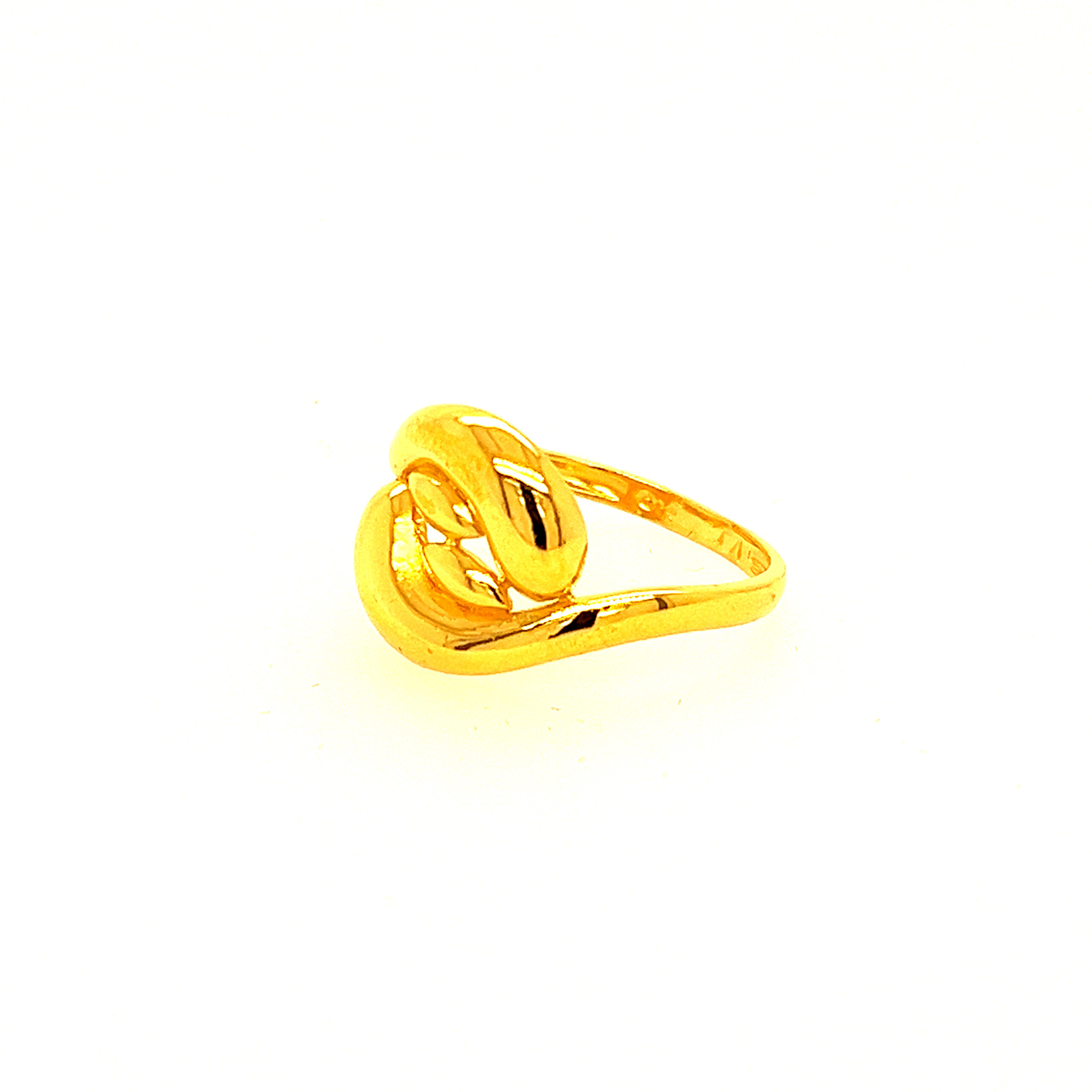 22k Gold Plain Elegant Ring - Image 2