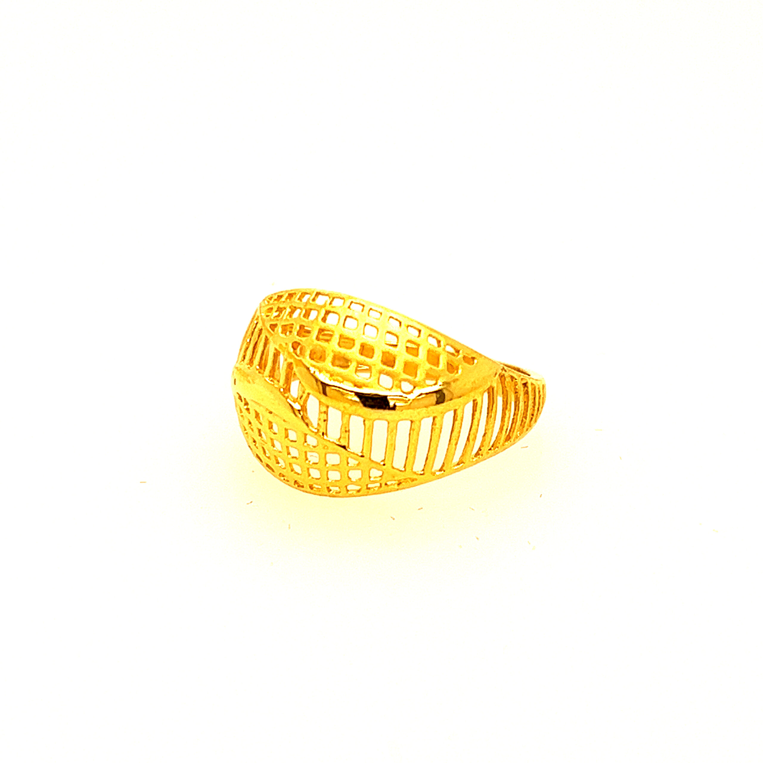 22k Gold Plain Beautiful Ring - Image 2