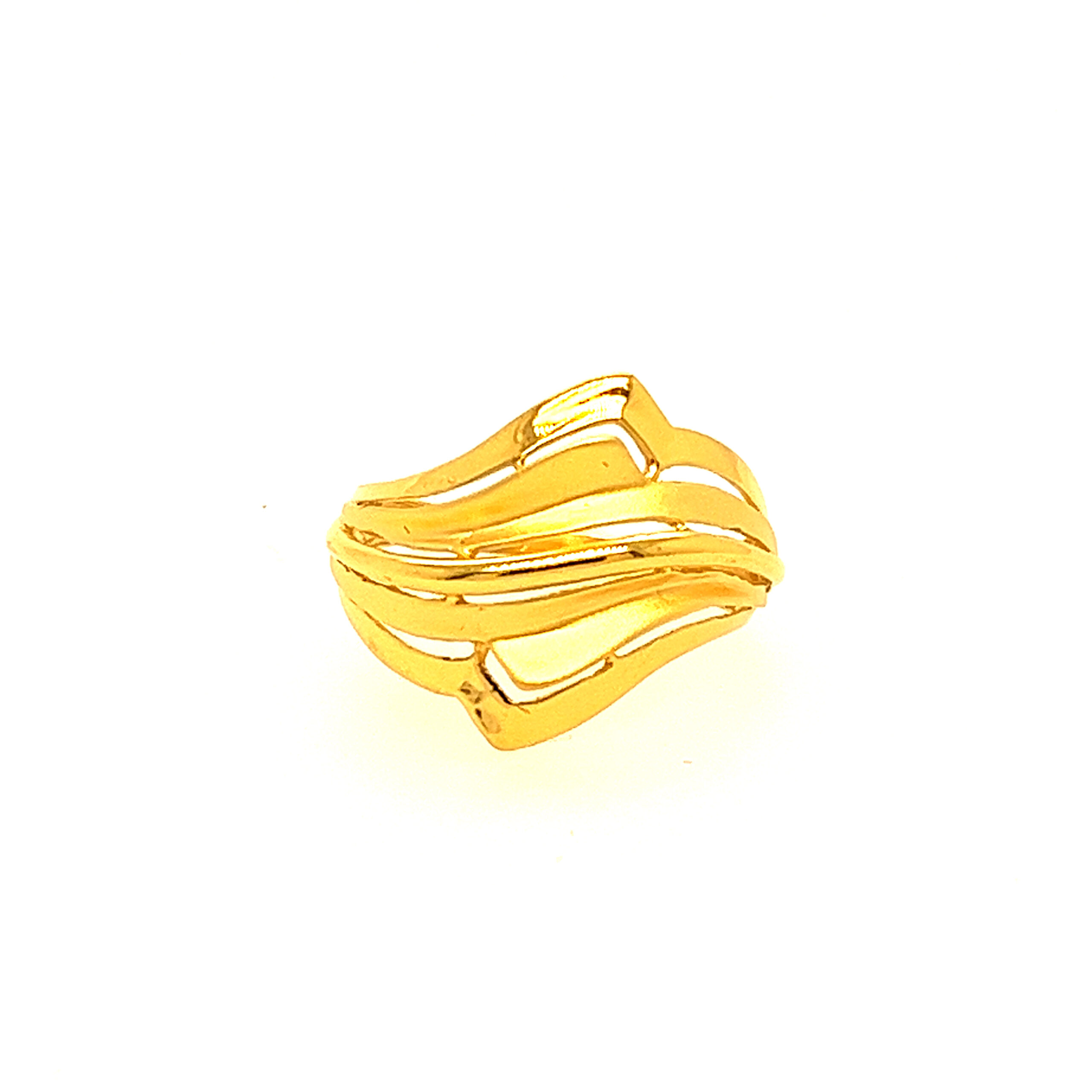 22k Gold Plain Vintage Ring