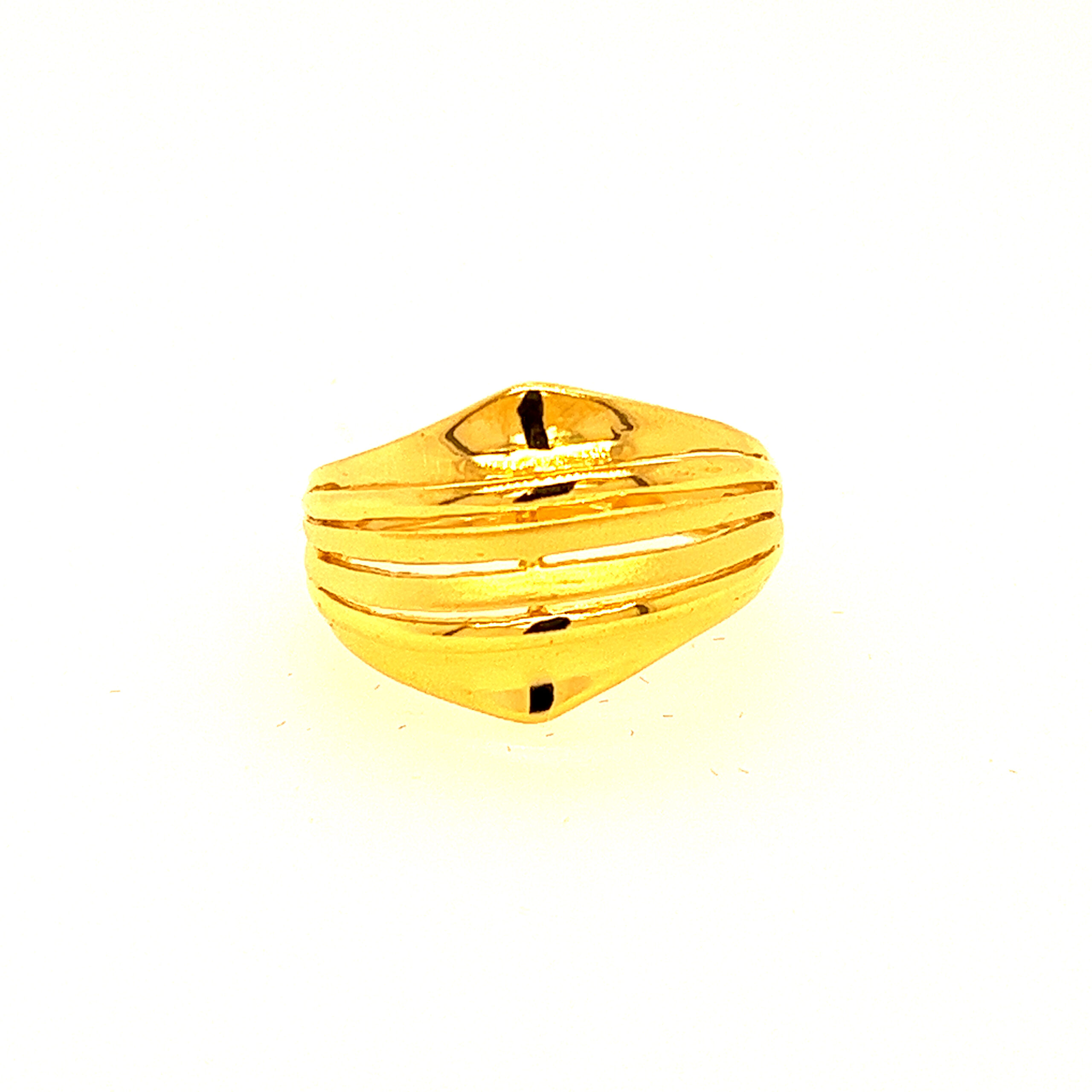 22k Gold Plain Ring