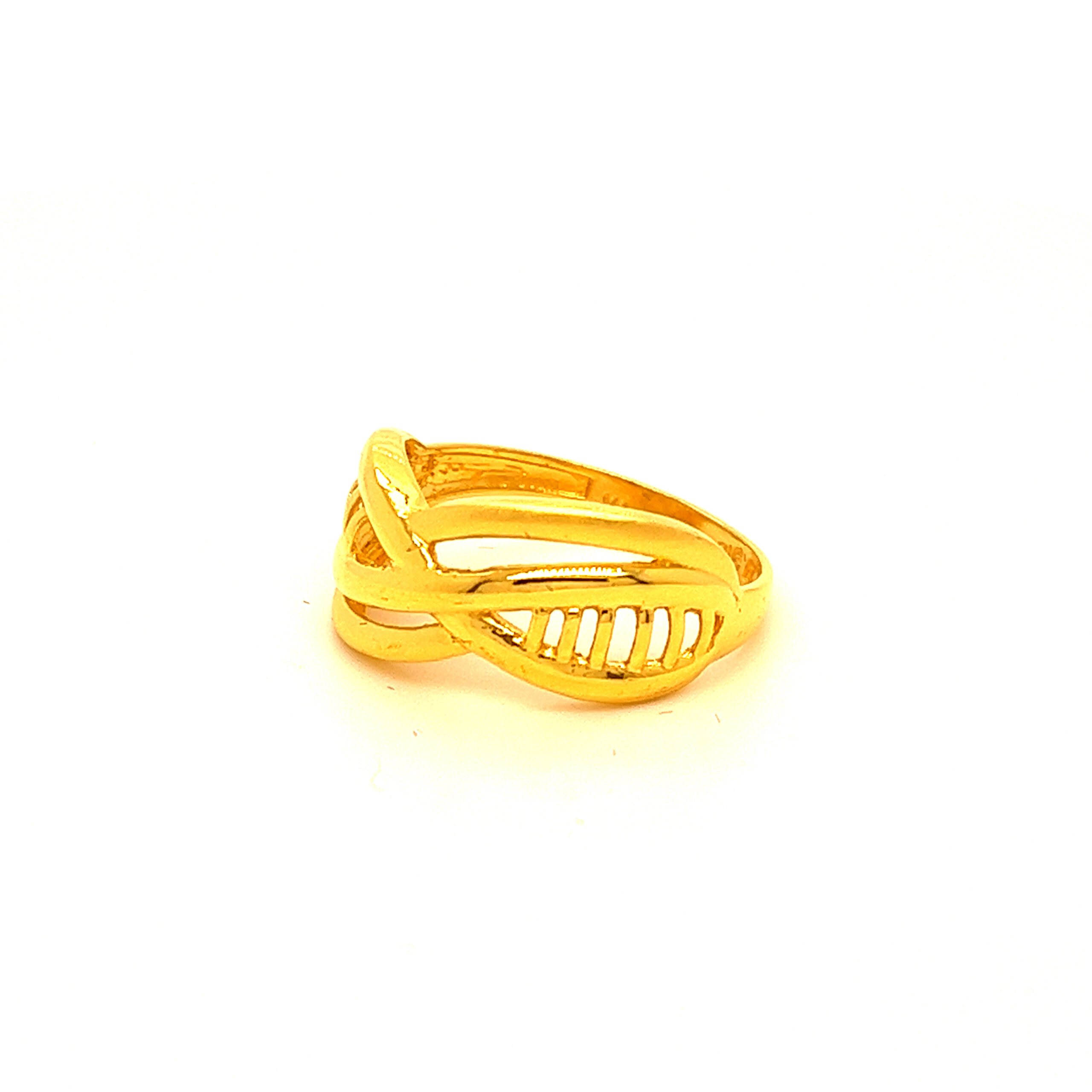 22k Gold Plain Timeless Beauty Ring - Image 3