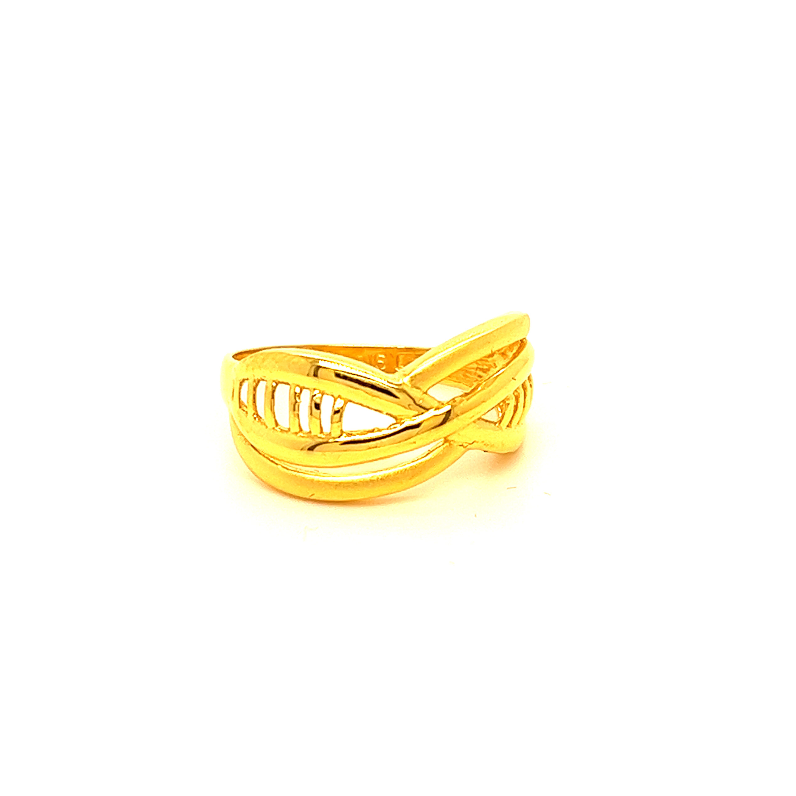 22k Gold Plain Timeless Beauty Ring - Image 2