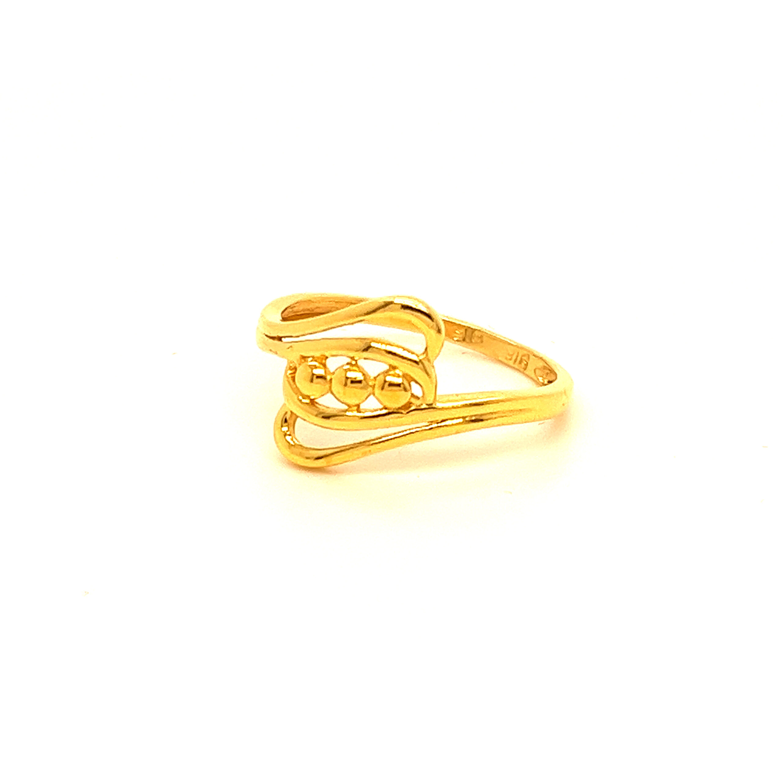 22k Gold Plain Traditional Ring - Image 3