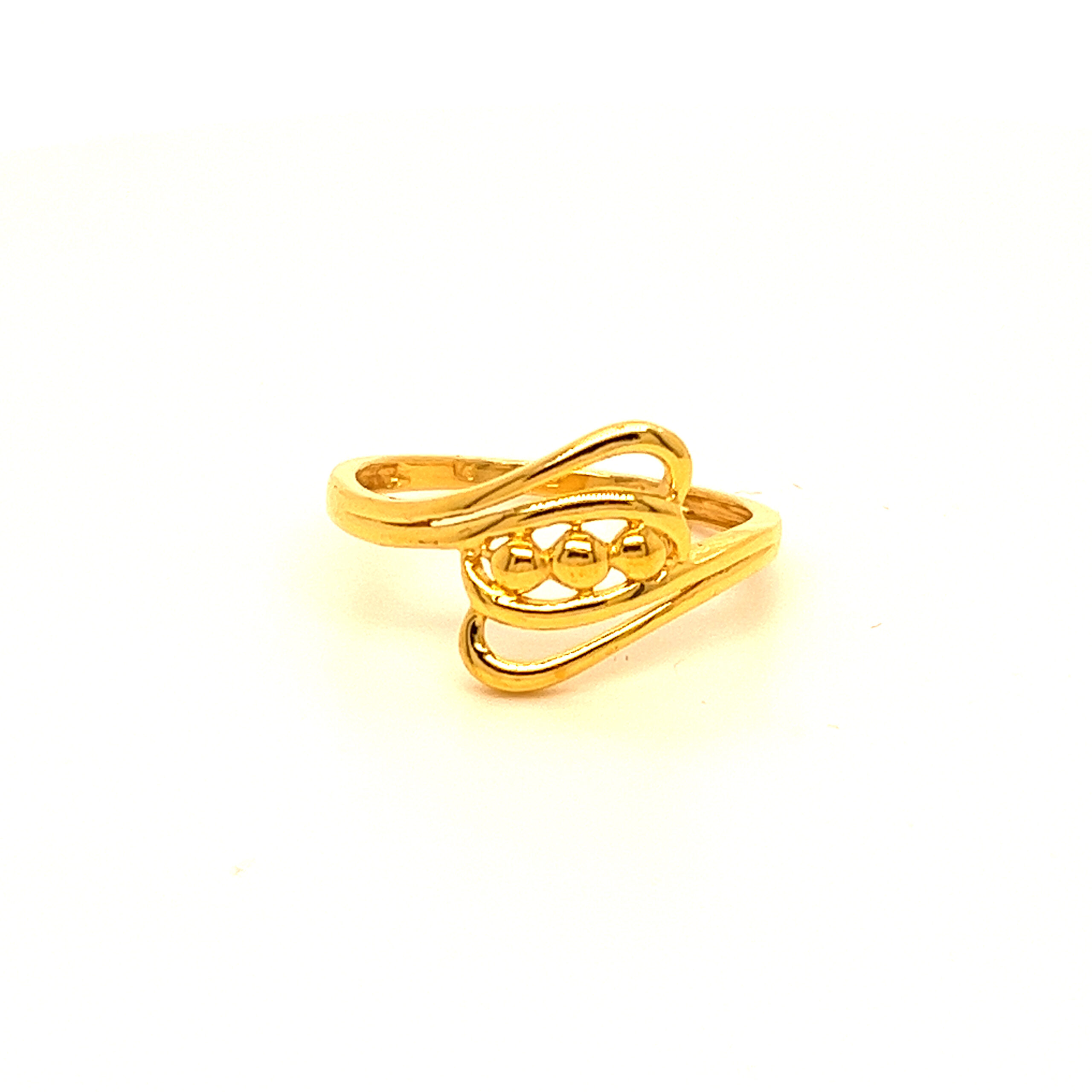 22k Gold Plain Traditional Ring