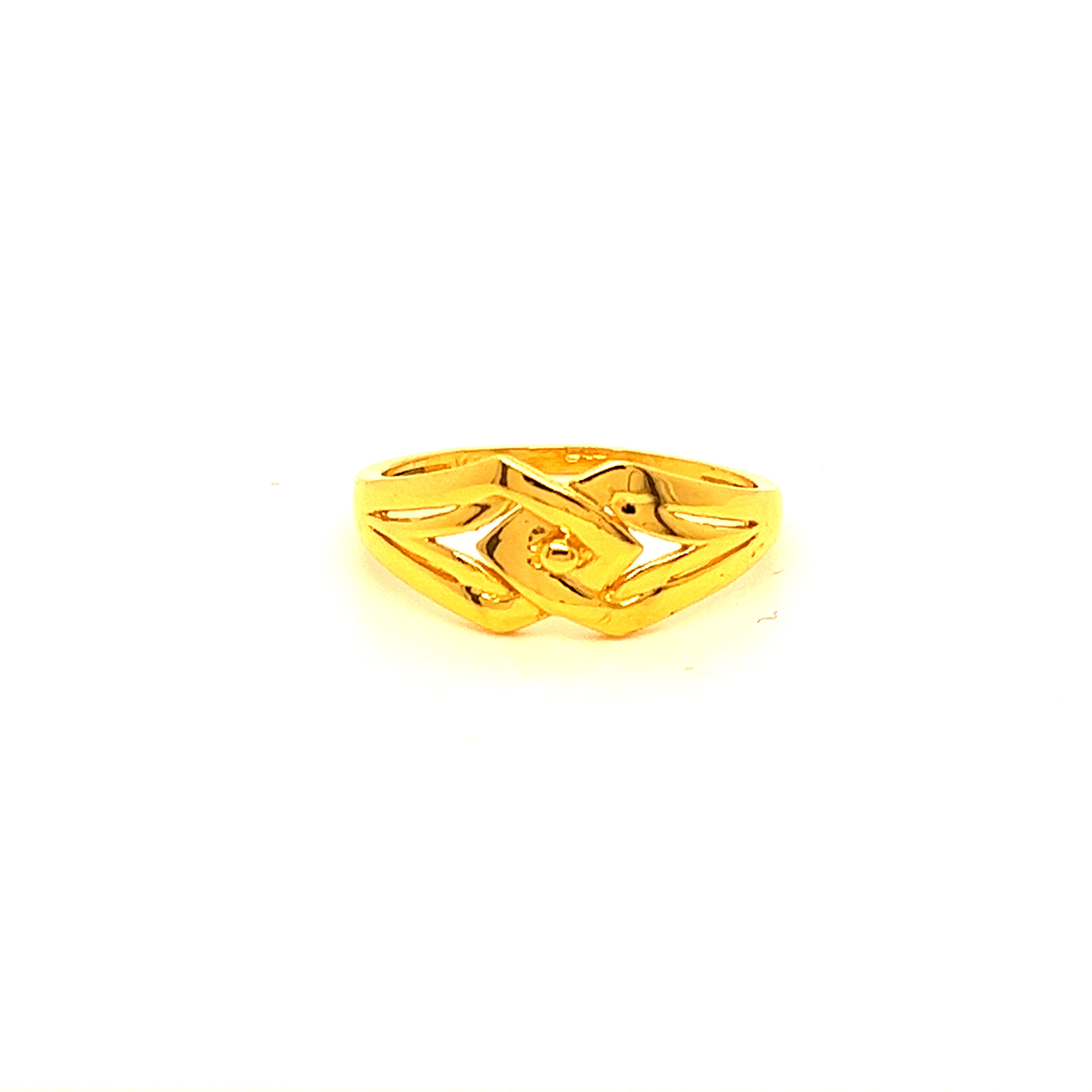 22k Gold Plain Fantasy Ring