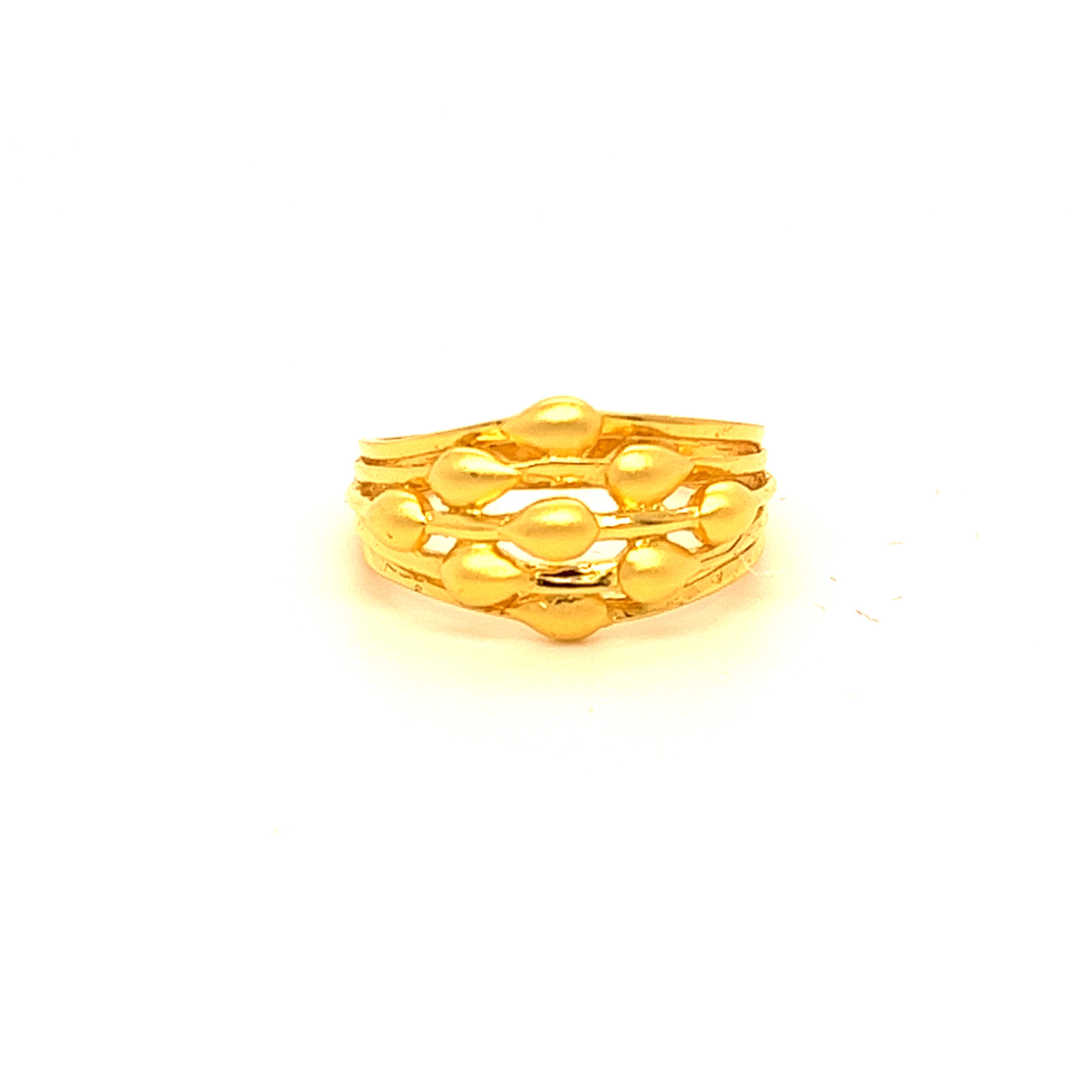 22k Gold Plain Fabulous Ring