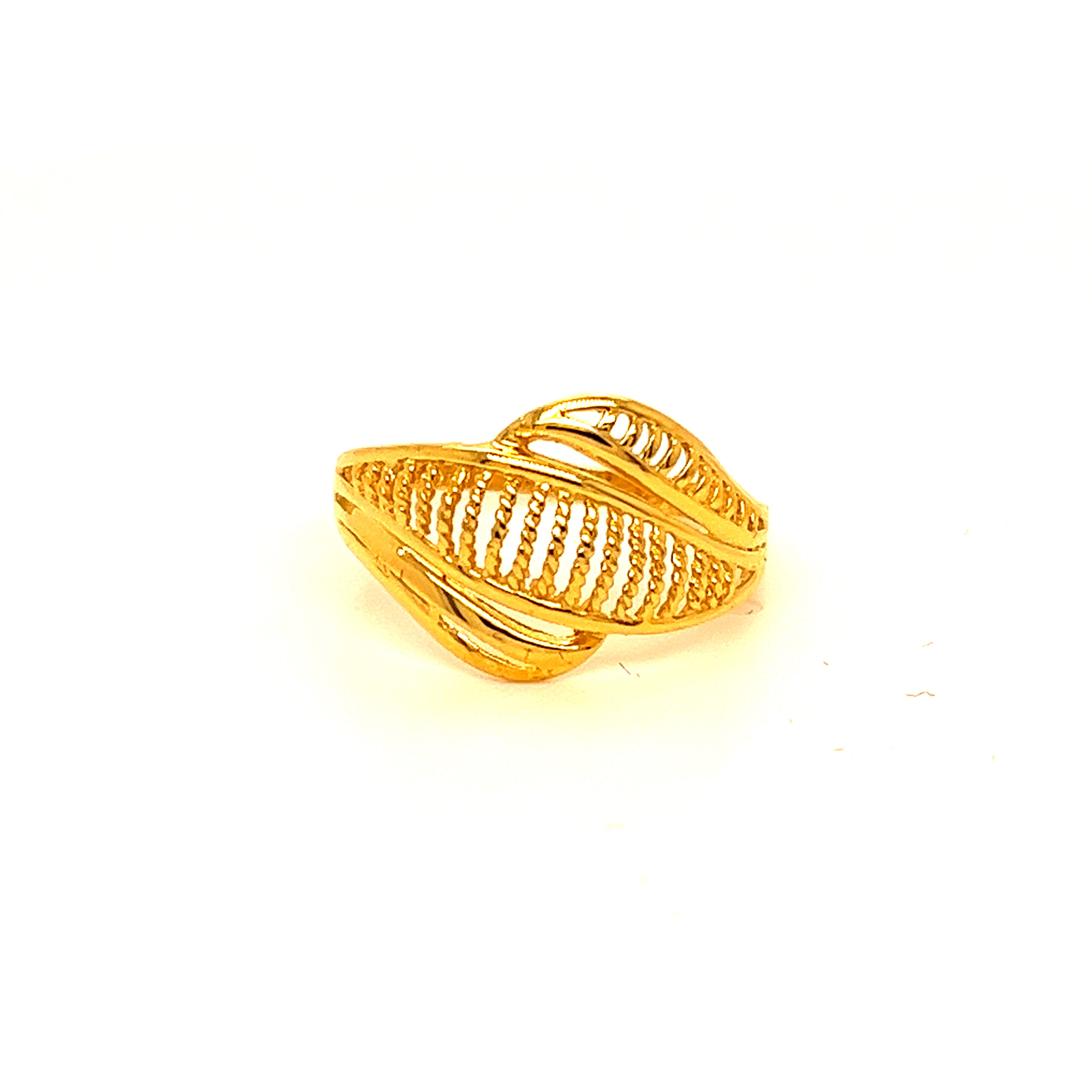 22k Gold Plain Classic Ring