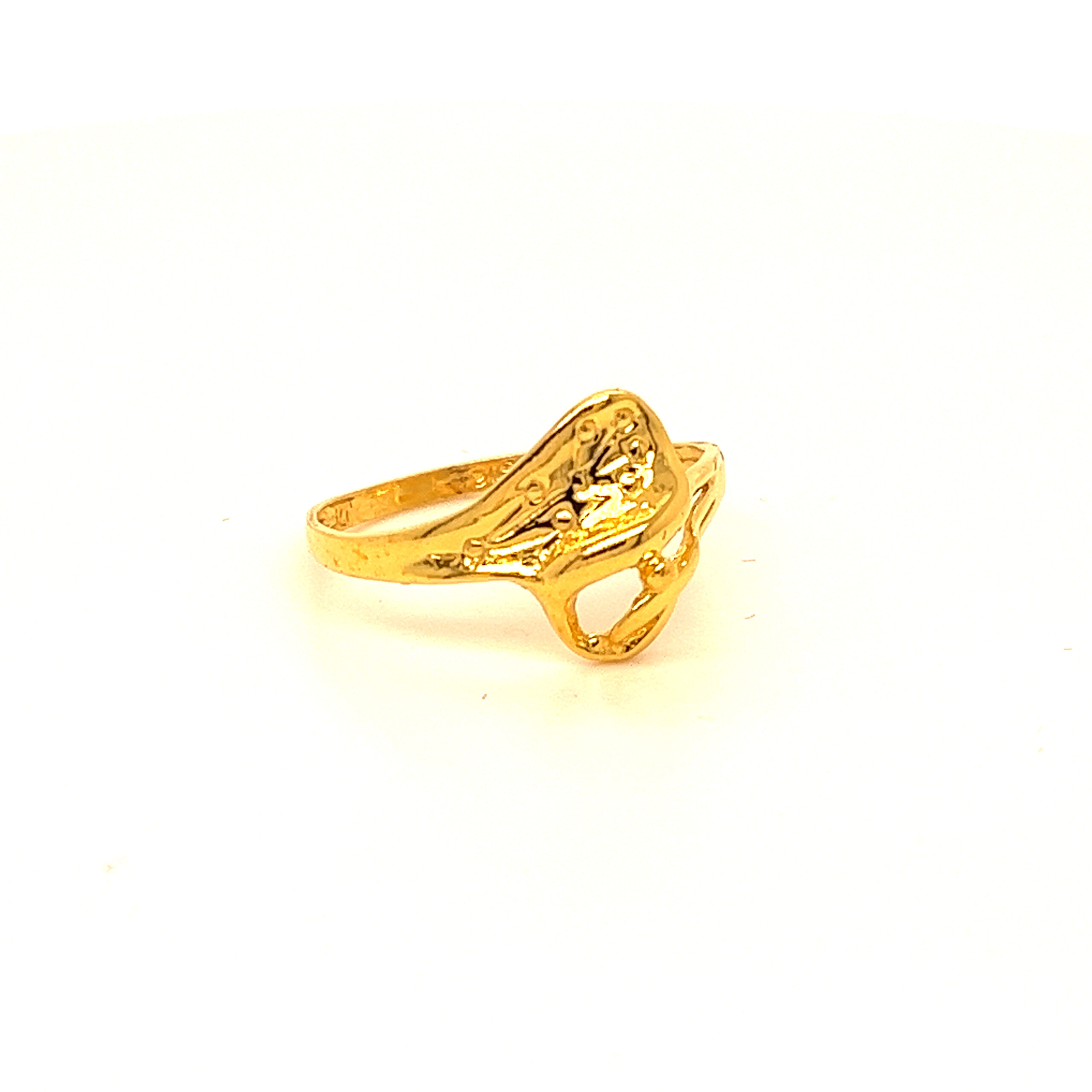 22k Gold Plain Dream Ring - Image 2