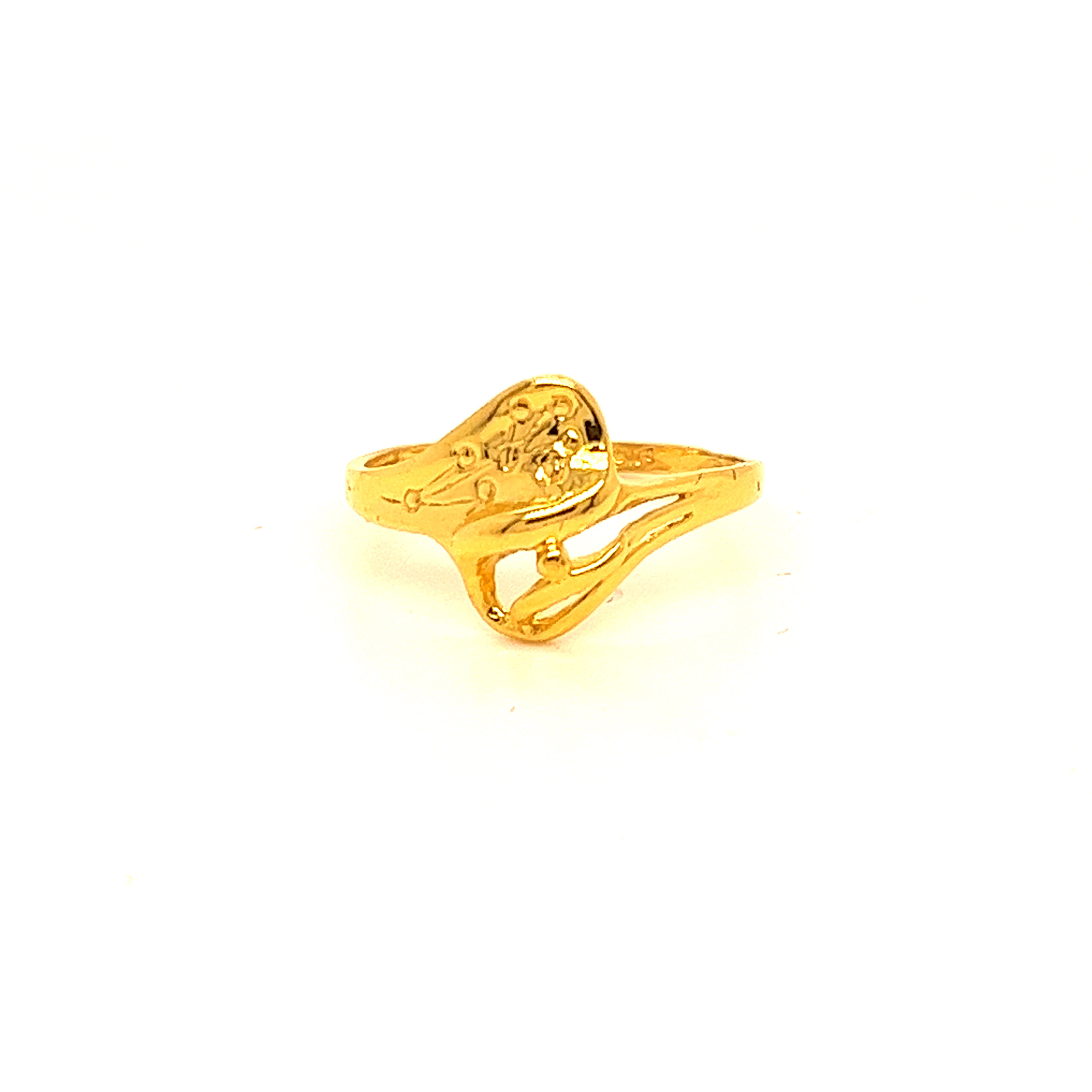 22k Gold Plain Dream Ring