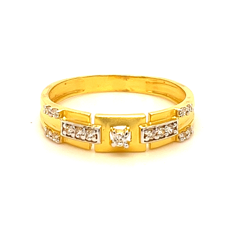 22k Gold victor gents ring - Image 3