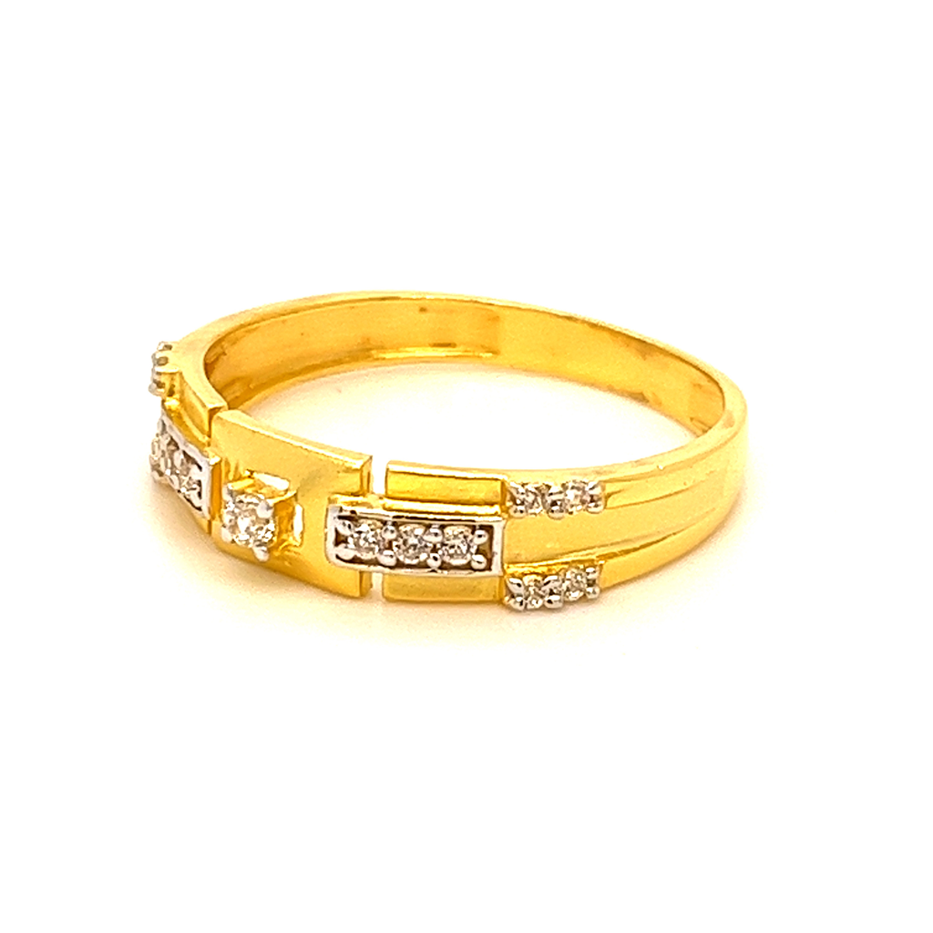 22k Gold victor gents ring - Image 2