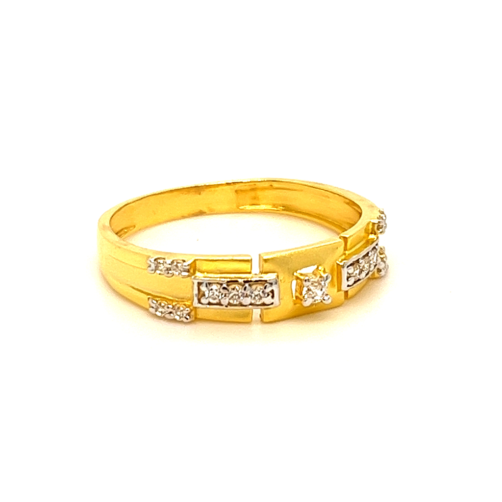 22k Gold victor gents ring