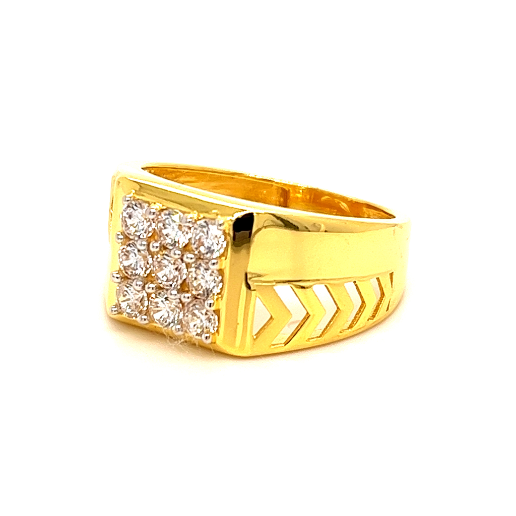22K Stunning Gents Ring - Image 2