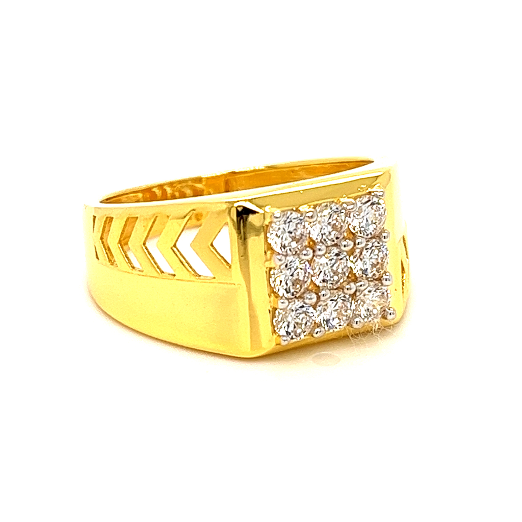 22K Stunning Gents Ring