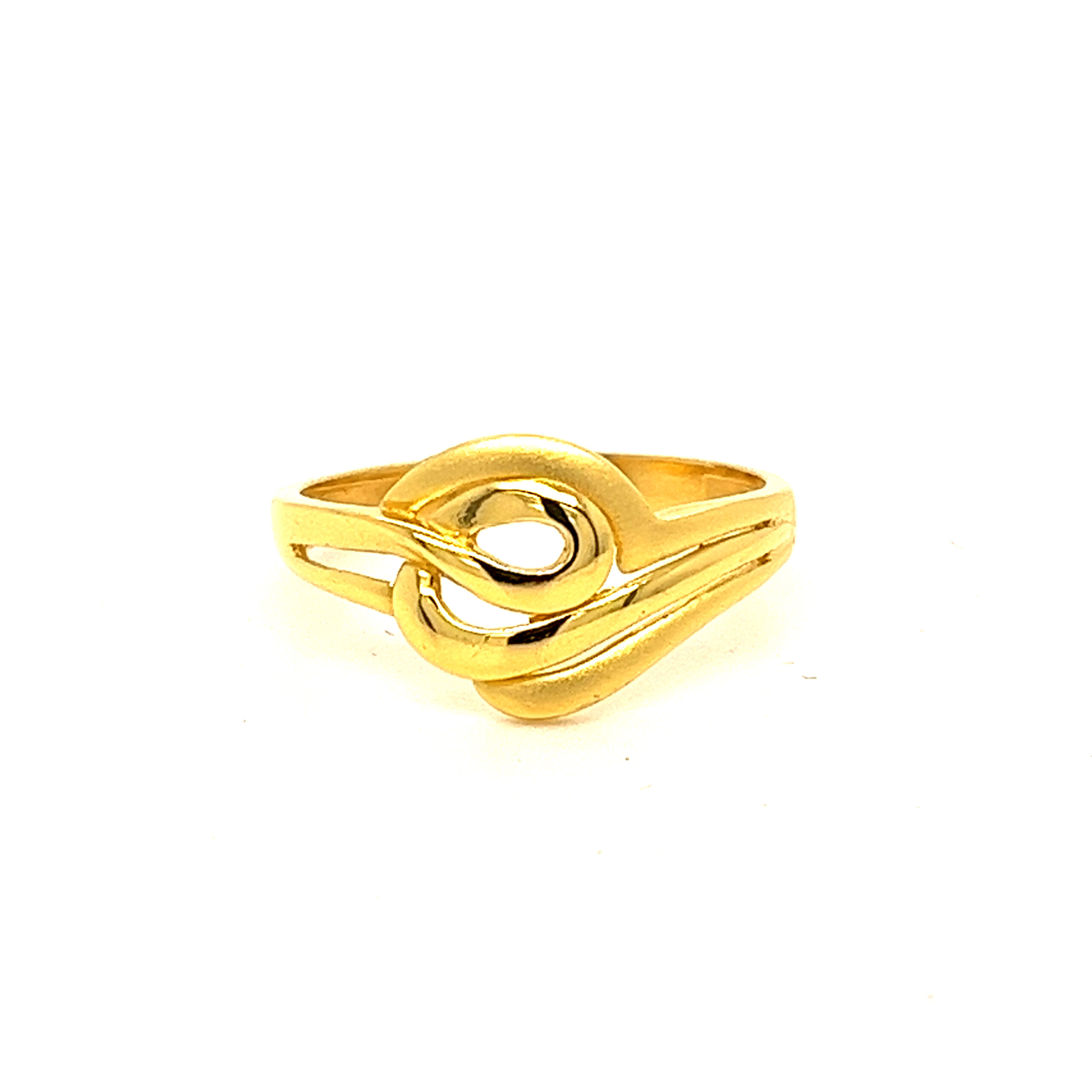 22k Gold Plain Tale Of Kale Ring - Image 3