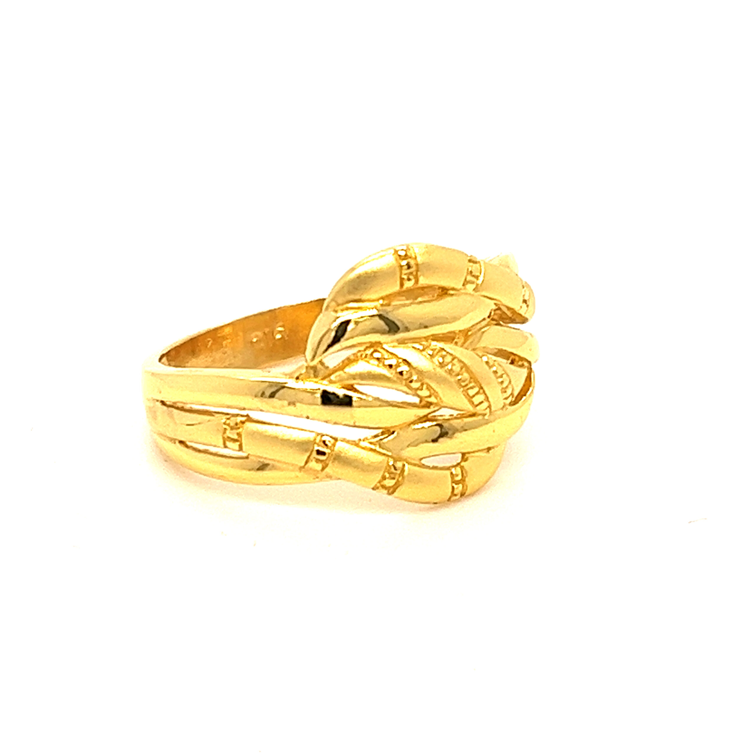 22k Gold Plain Elegant Ring