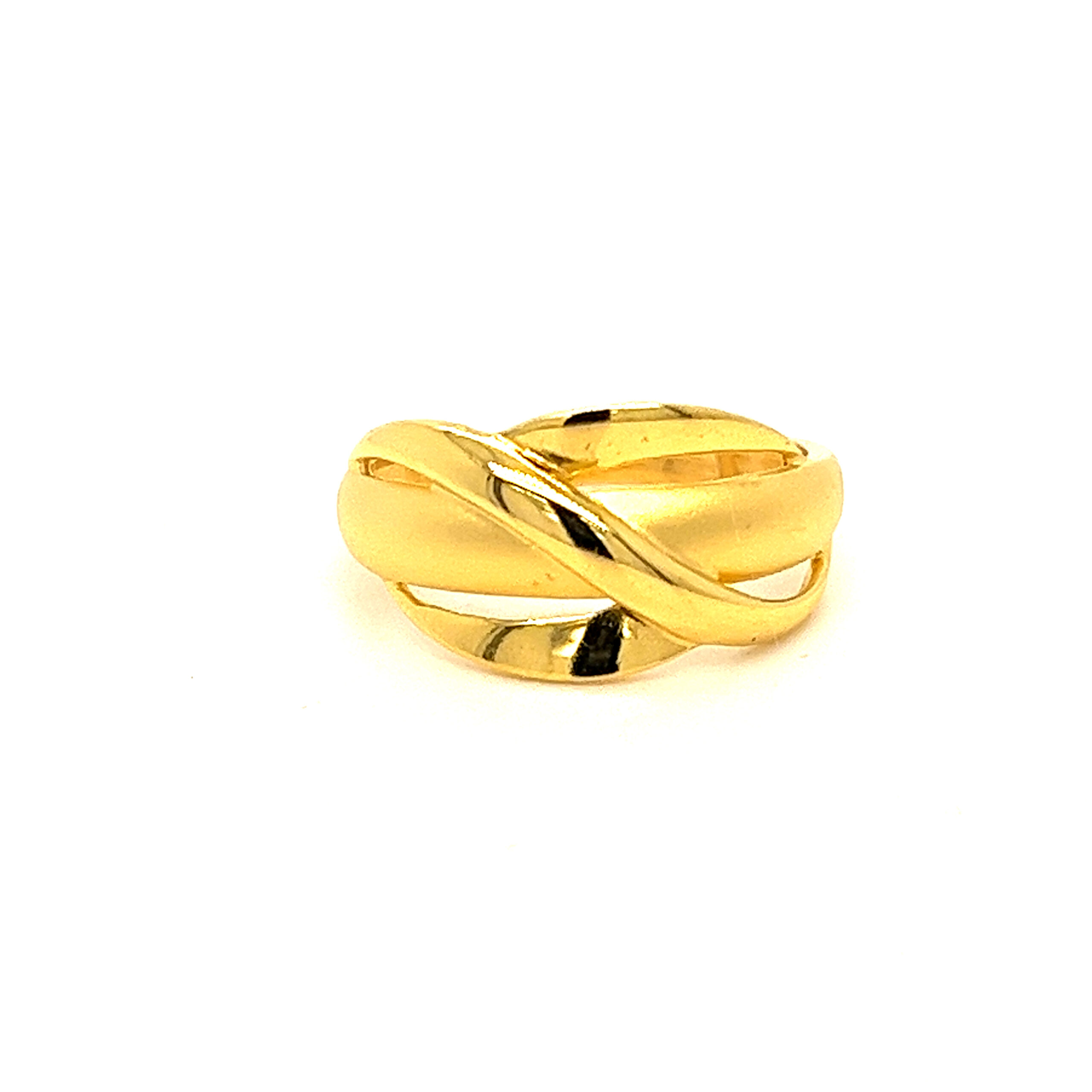 22k Gold Plain Simplistic Grace Ring - Image 3