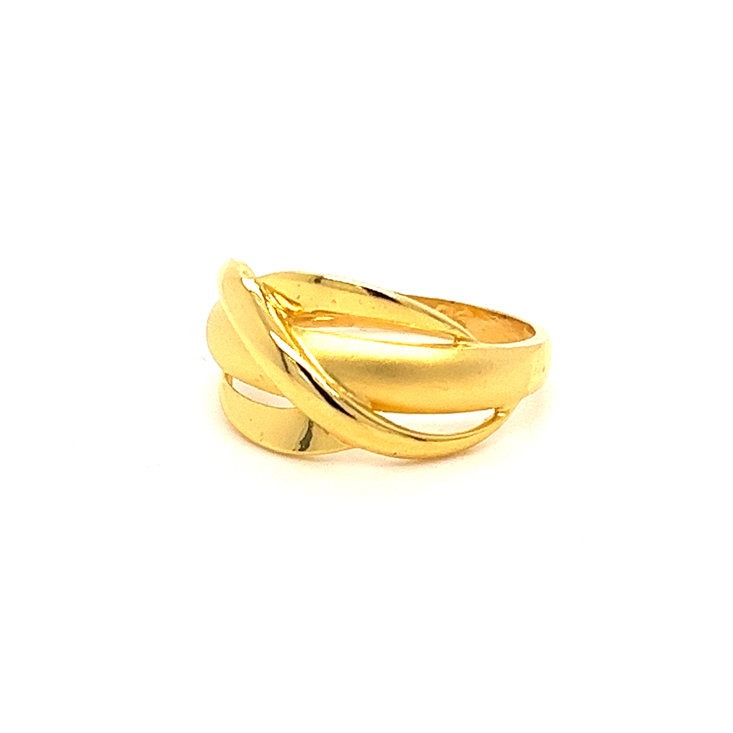 22k Gold Plain Simplistic Grace Ring - Image 2