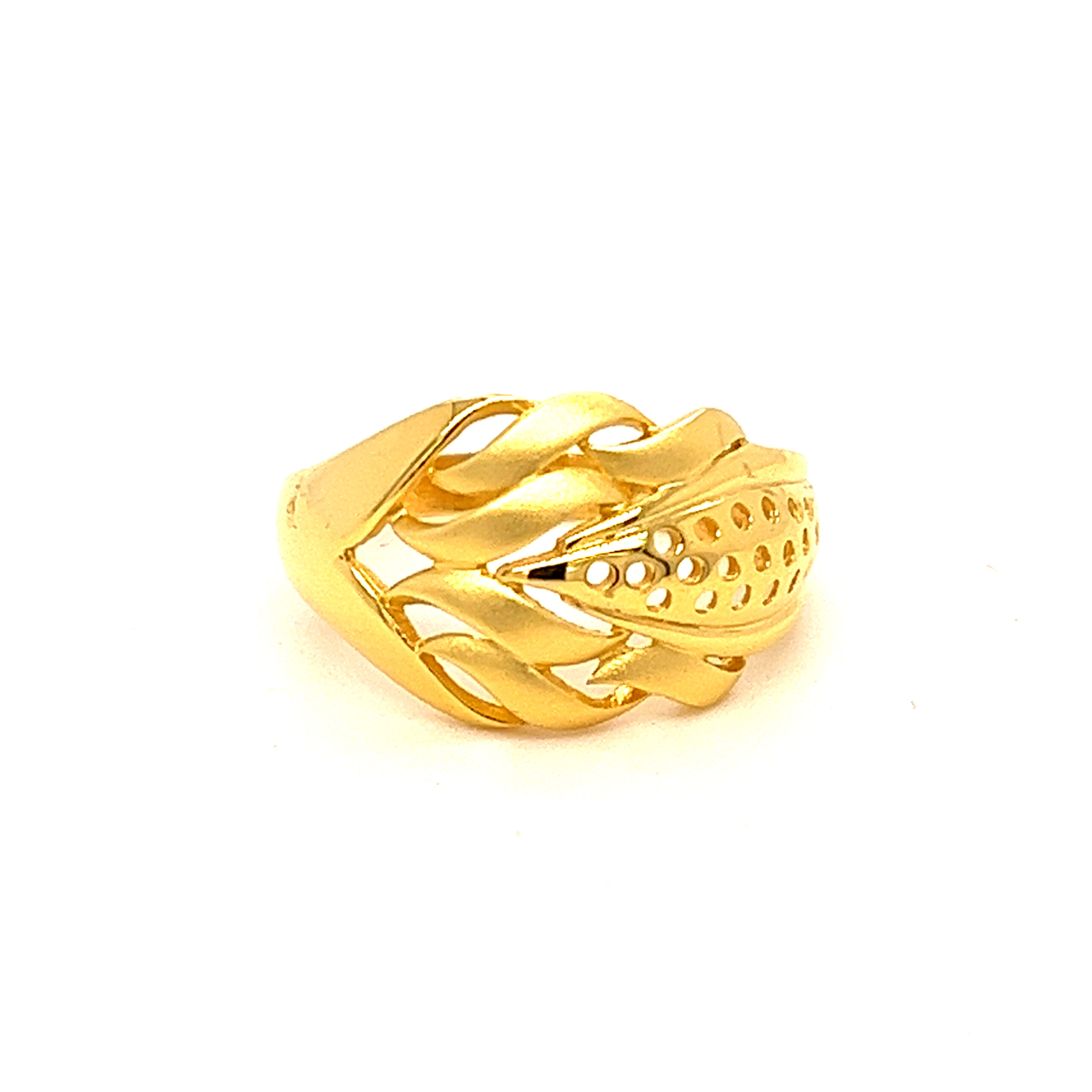 22k Gold Plain Attractive Ring - Image 3