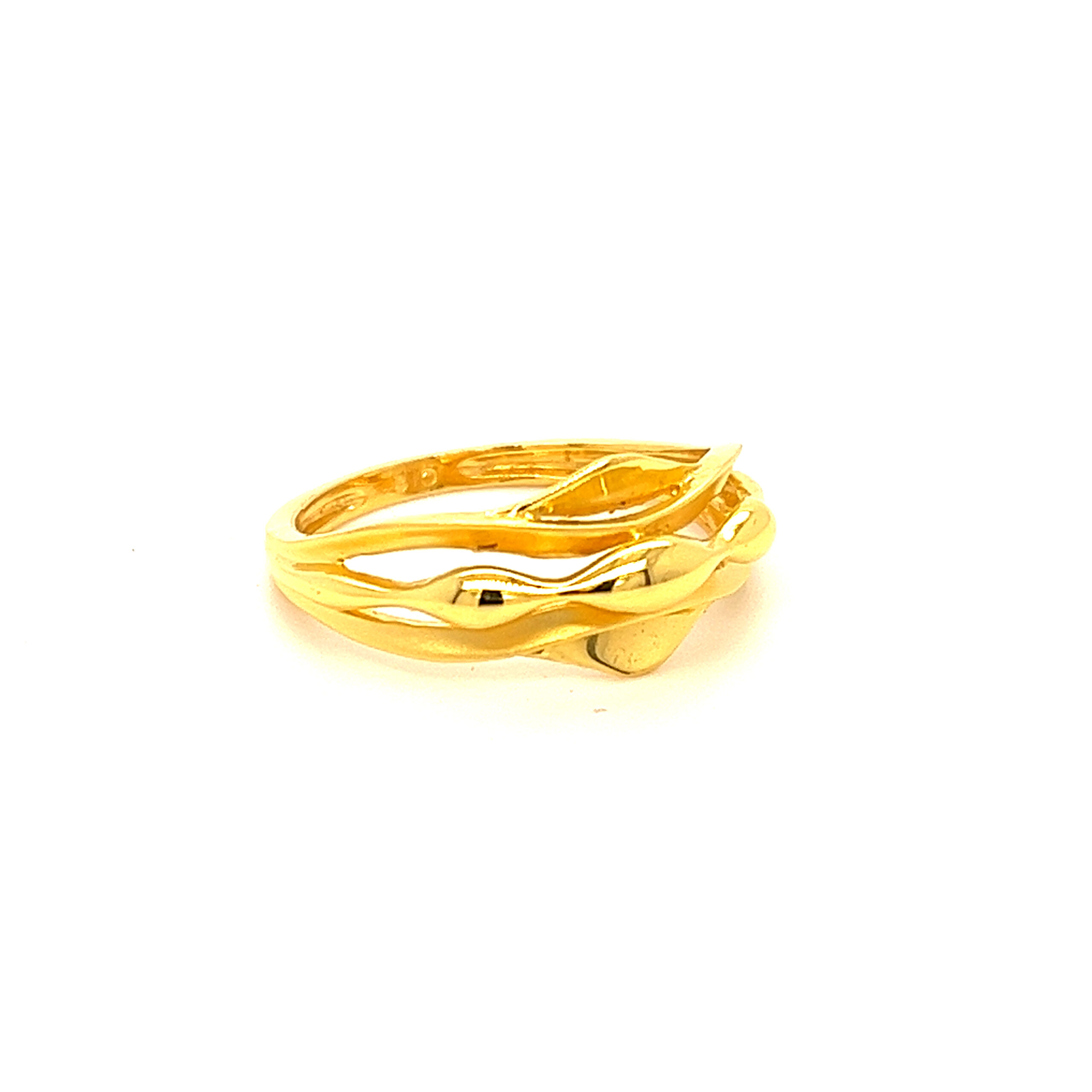 22k Gold Plain Timeless Beauty Ring
