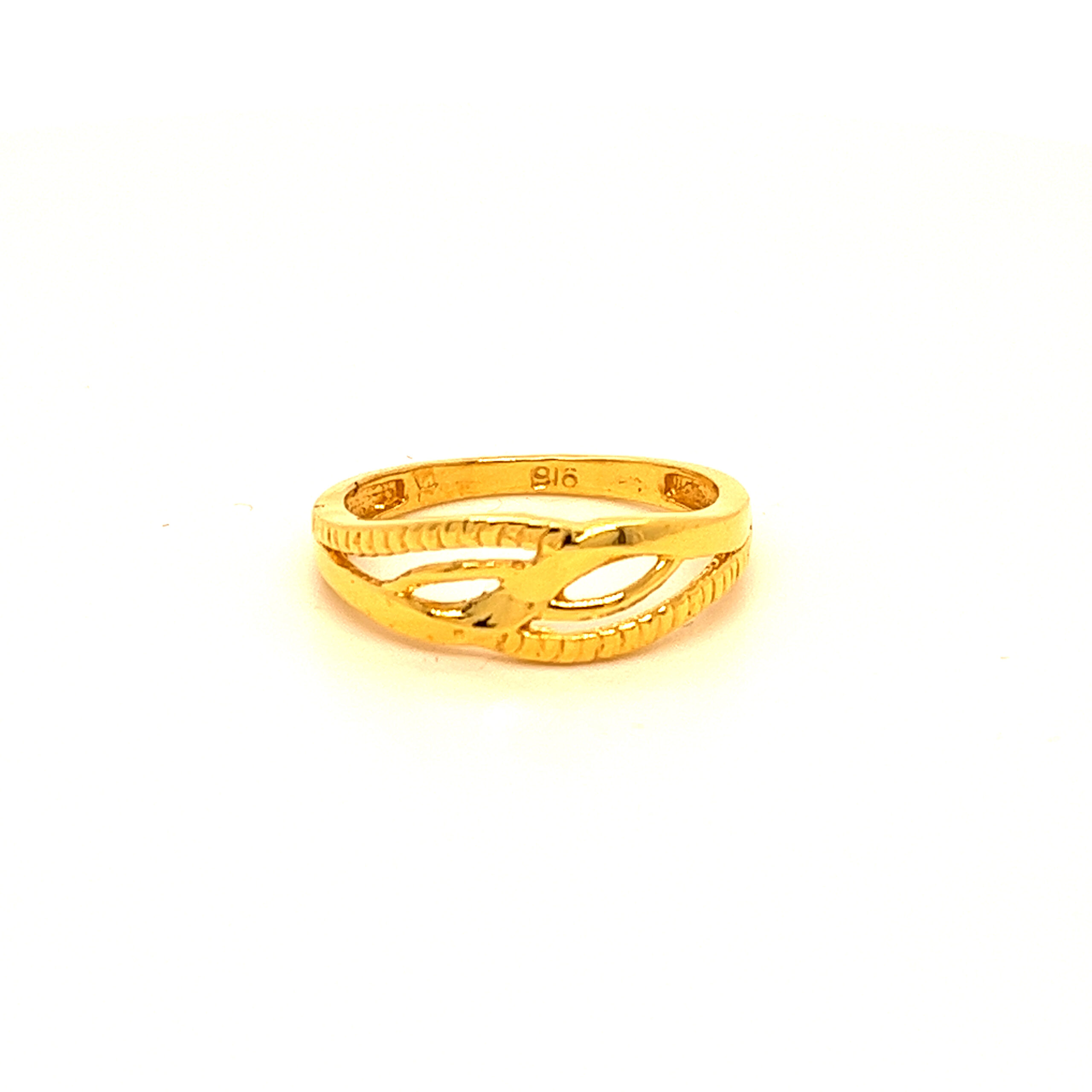 22k Gold Plain Ocean Dream Ring