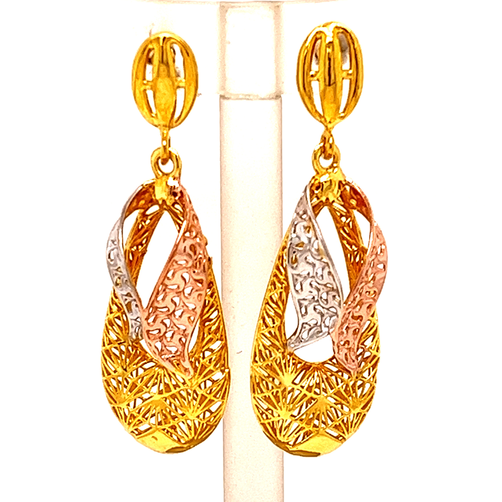Boho Long Gold Earrings